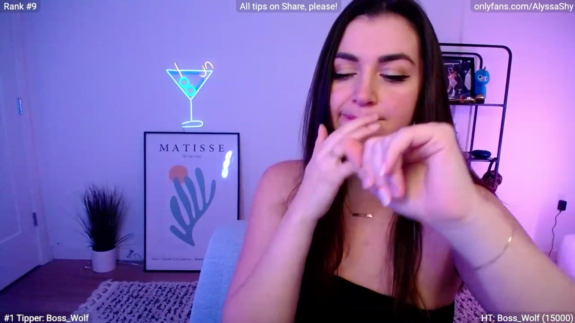 Gallery image thumbnail from AlyssaShy's myfreecams stream on, 02/10/2024, 03:03 image 13 of 20