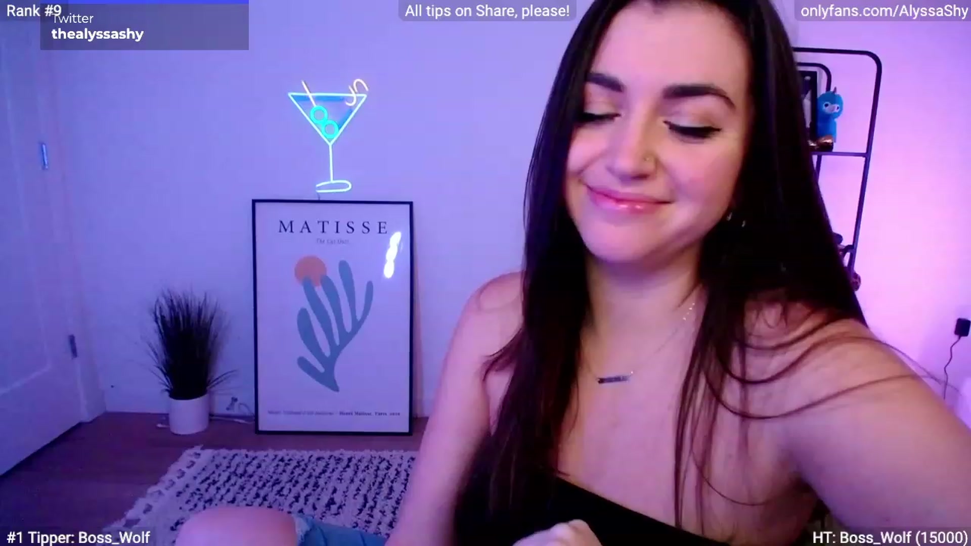 Gallery image thumbnail from AlyssaShy's myfreecams stream on, 02/10/2024, 04:57 image 8 of 20