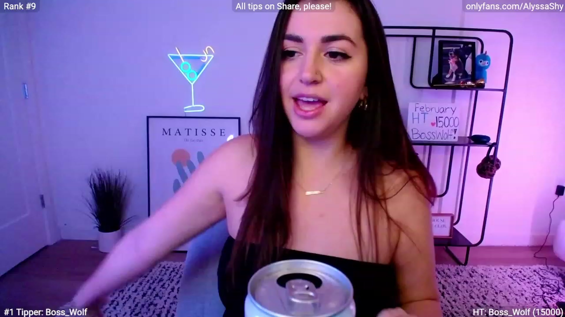 Gallery image thumbnail from AlyssaShy's myfreecams stream on, 02/10/2024, 04:57 image 9 of 20