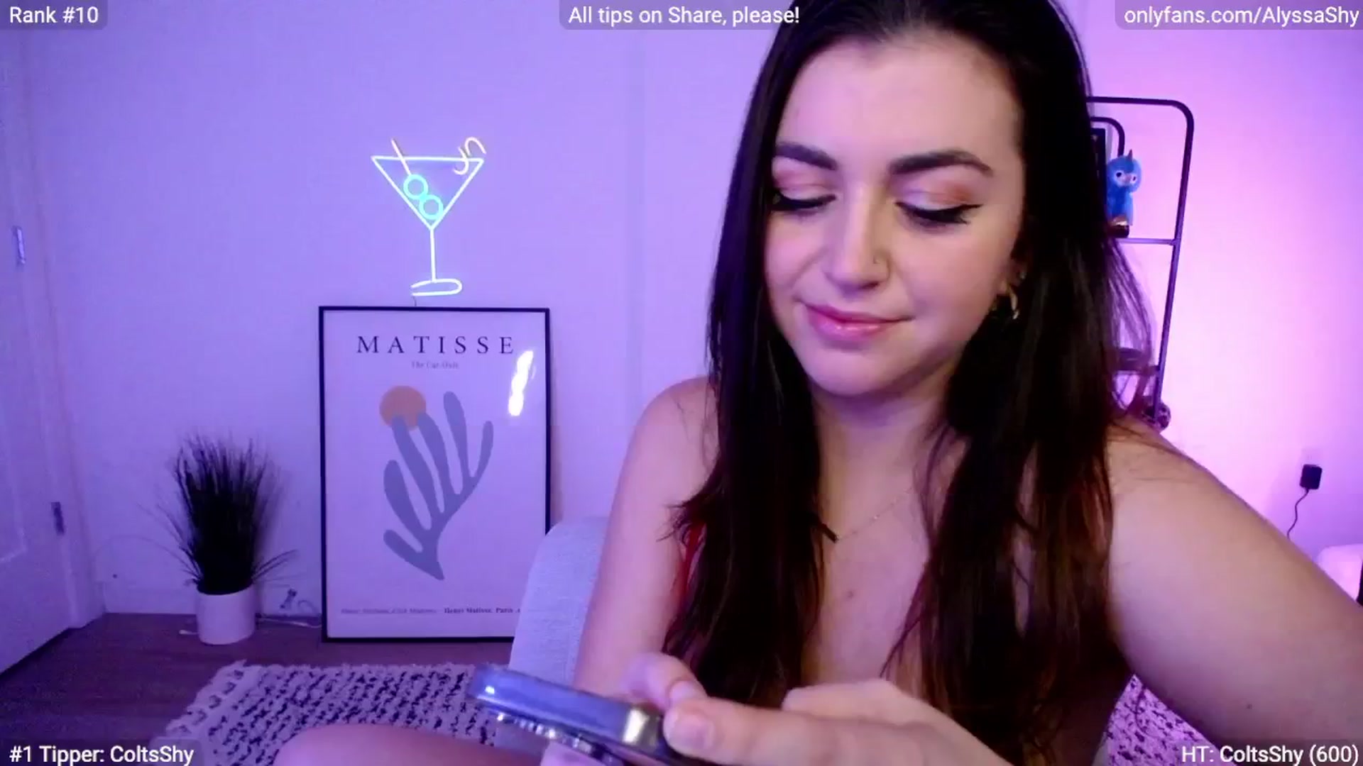 Gallery image thumbnail from AlyssaShy's myfreecams stream on, 02/11/2024, 05:38 image 11 of 20