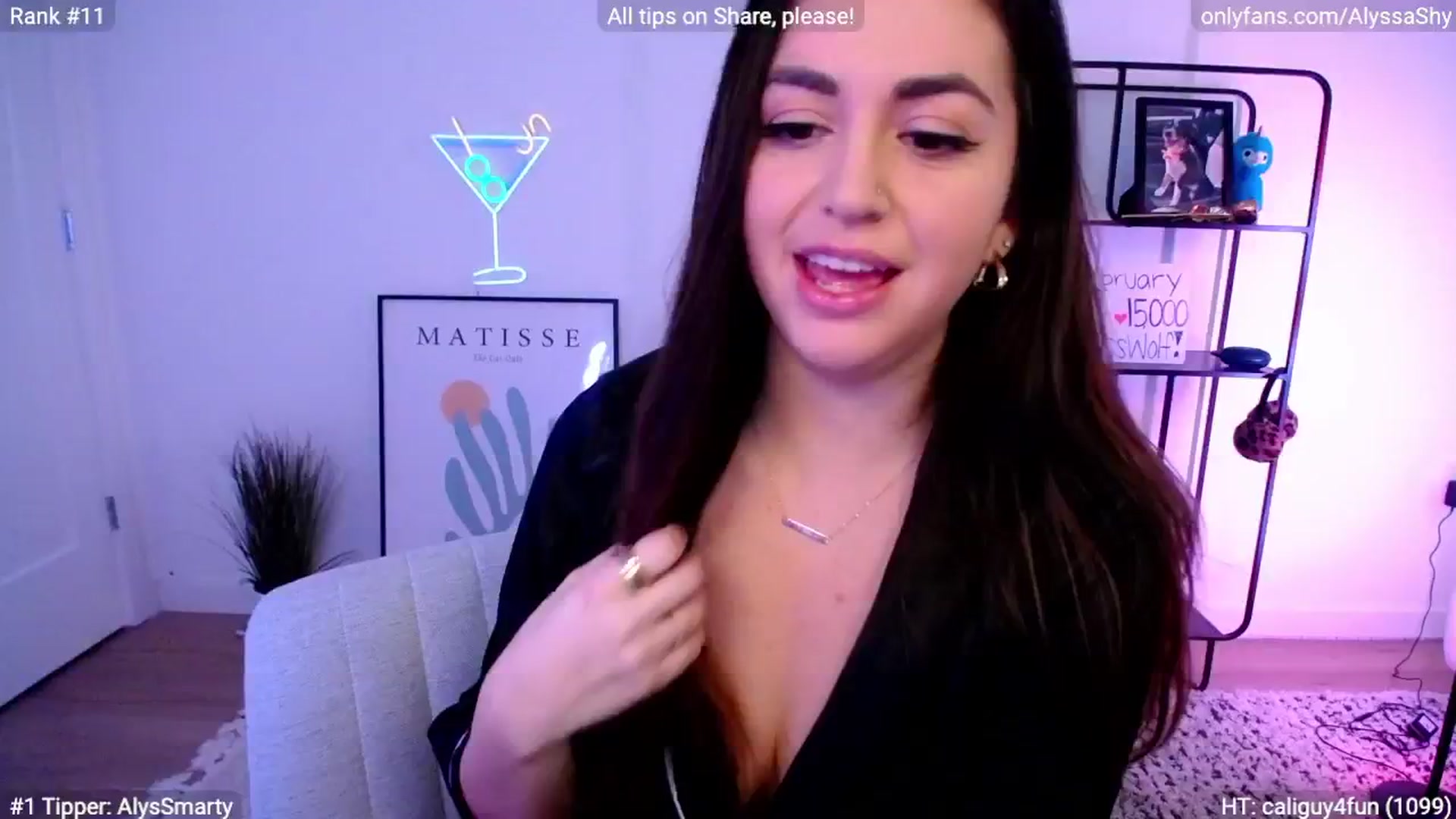 Gallery image thumbnail from AlyssaShy's myfreecams stream on, 02/11/2024, 22:03 image 11 of 20