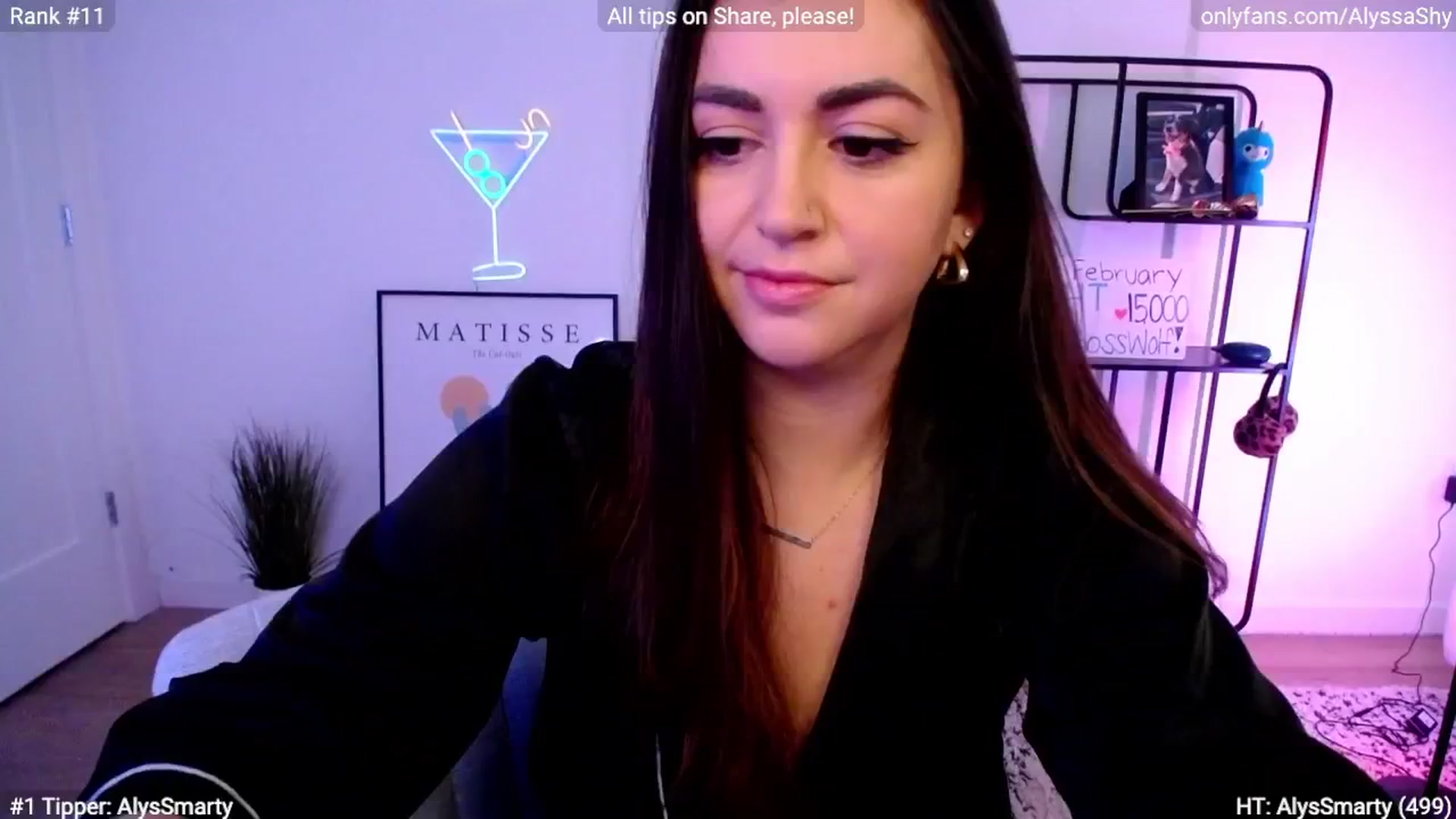 Gallery image thumbnail from AlyssaShy's myfreecams stream on, 02/11/2024, 22:03 image 10 of 20