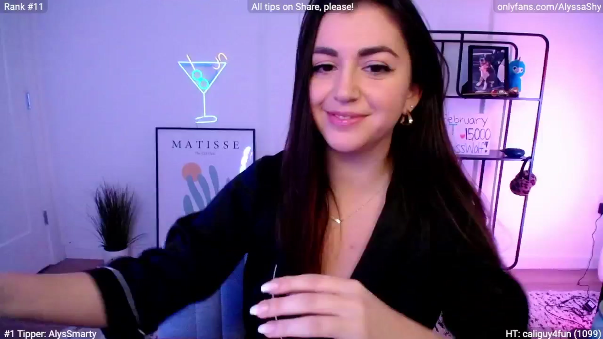 Gallery image thumbnail from AlyssaShy's myfreecams stream on, 02/11/2024, 22:03 image 18 of 20