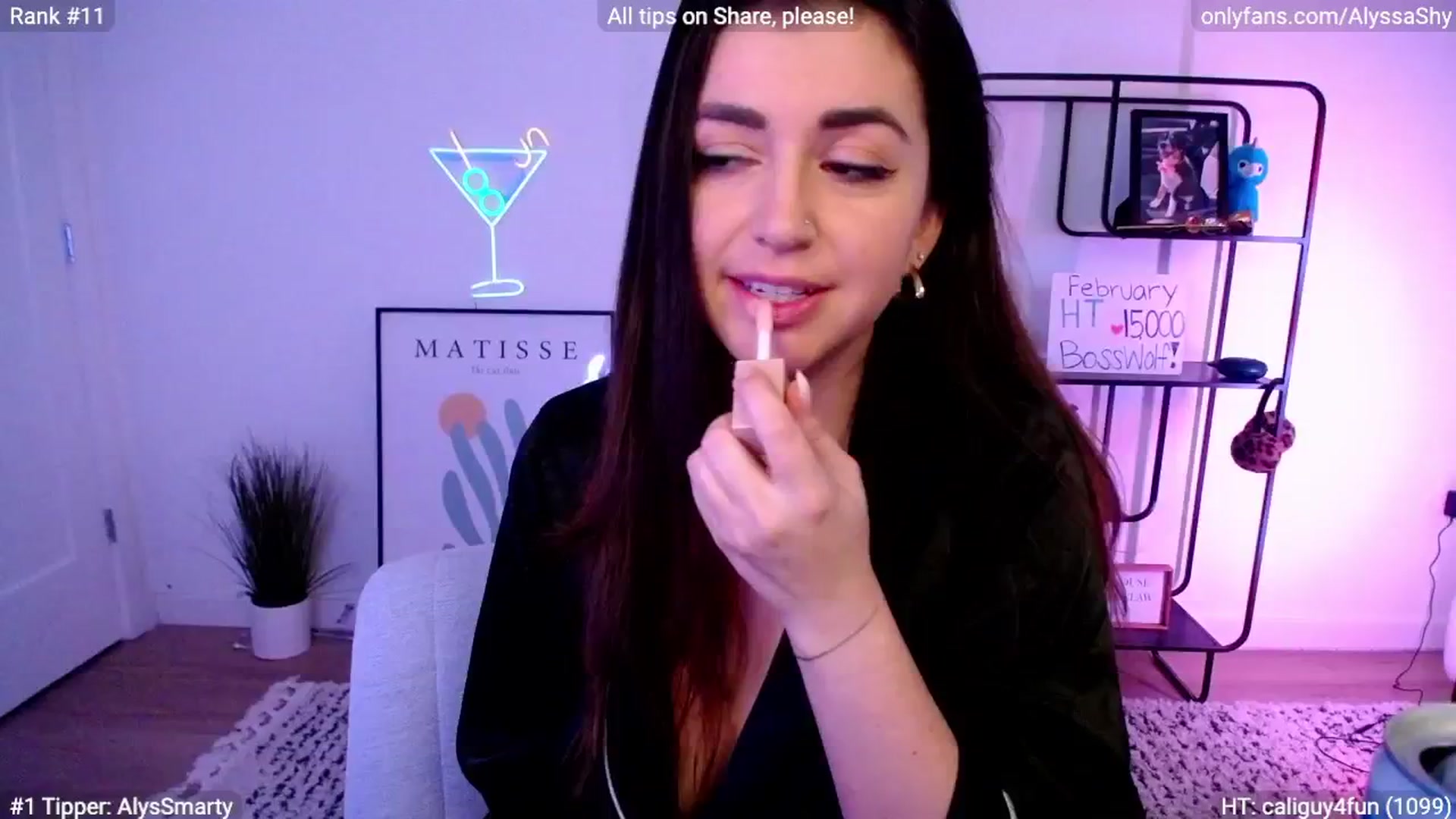 Gallery image thumbnail from AlyssaShy's myfreecams stream on, 02/11/2024, 22:03 image 17 of 20