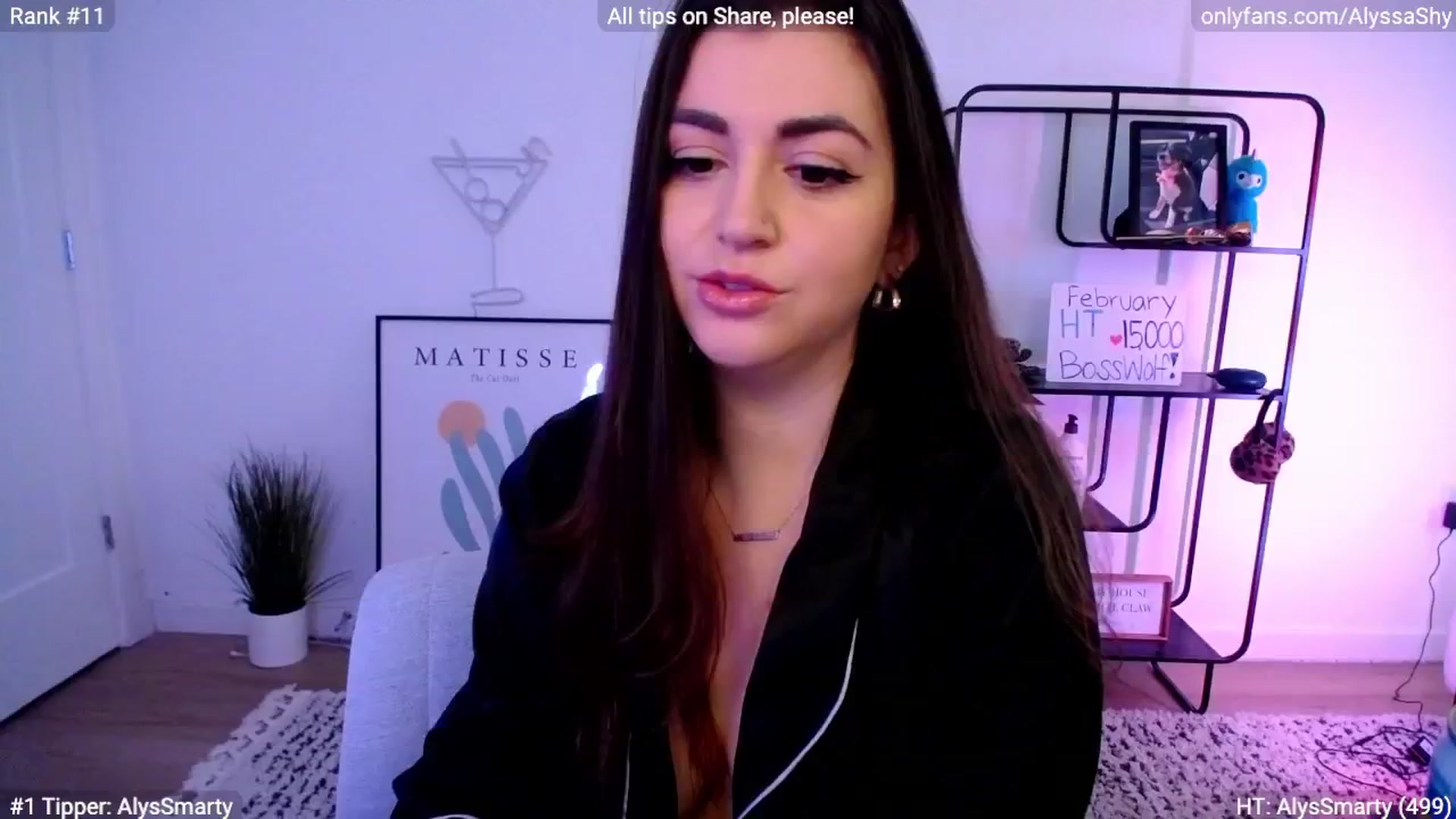 Gallery image thumbnail from AlyssaShy's myfreecams stream on, 02/11/2024, 22:03 image 1 of 20