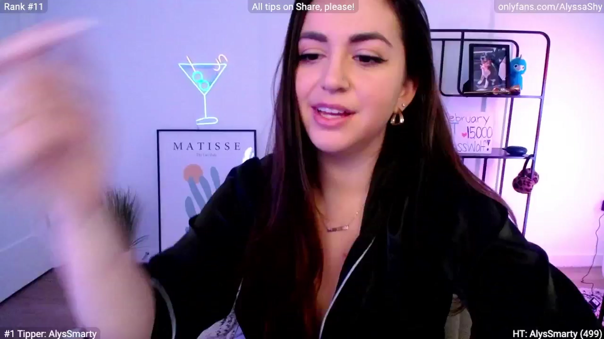 Gallery image thumbnail from AlyssaShy's myfreecams stream on, 02/11/2024, 22:03 image 7 of 20