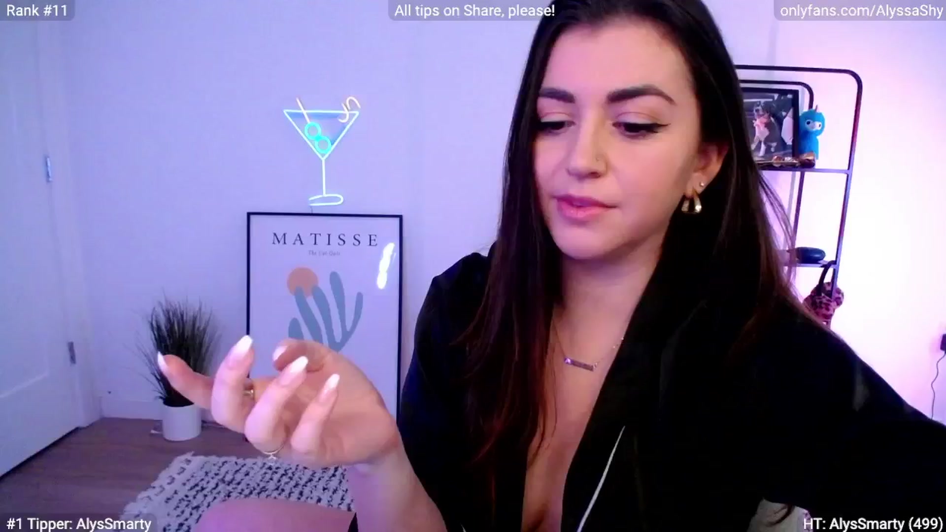 Gallery image thumbnail from AlyssaShy's myfreecams stream on, 02/11/2024, 22:03 image 4 of 20