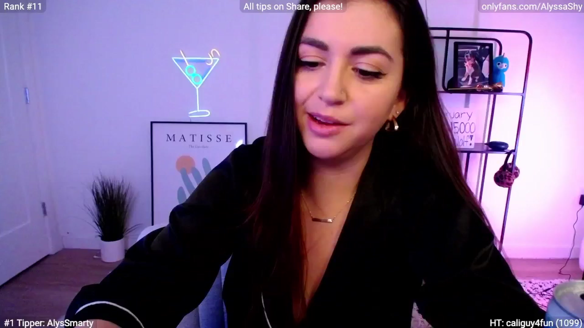 Gallery image thumbnail from AlyssaShy's myfreecams stream on, 02/11/2024, 22:03 image 16 of 20