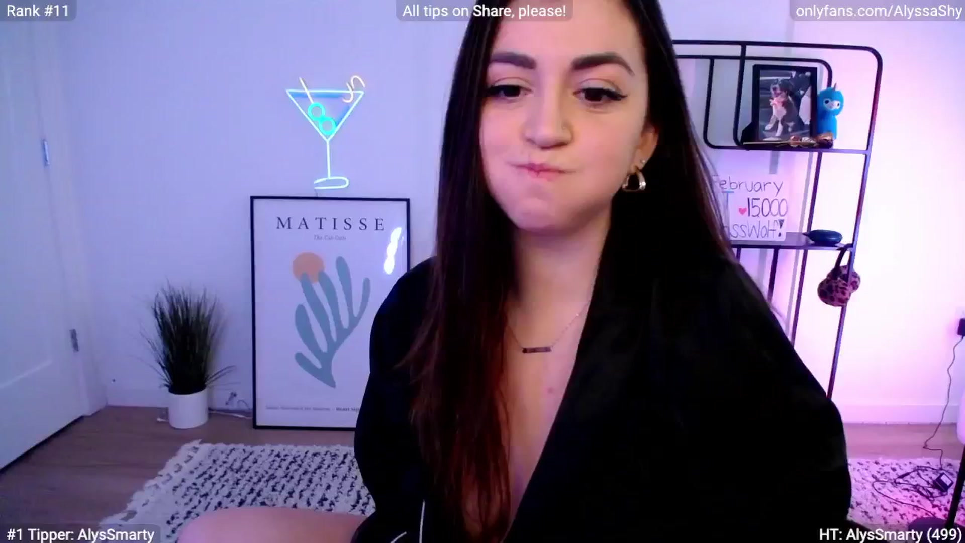 Gallery image thumbnail from AlyssaShy's myfreecams stream on, 02/11/2024, 22:03 image 8 of 20