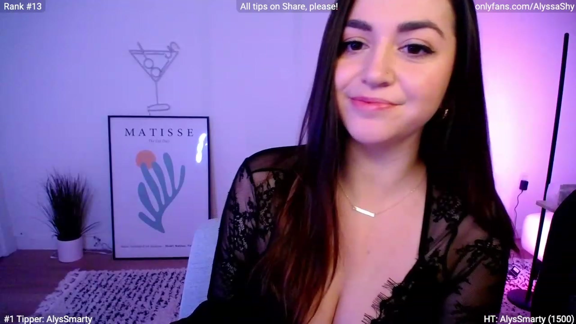 Gallery image thumbnail from AlyssaShy's myfreecams stream on, 02/13/2024, 24:08 image 10 of 20