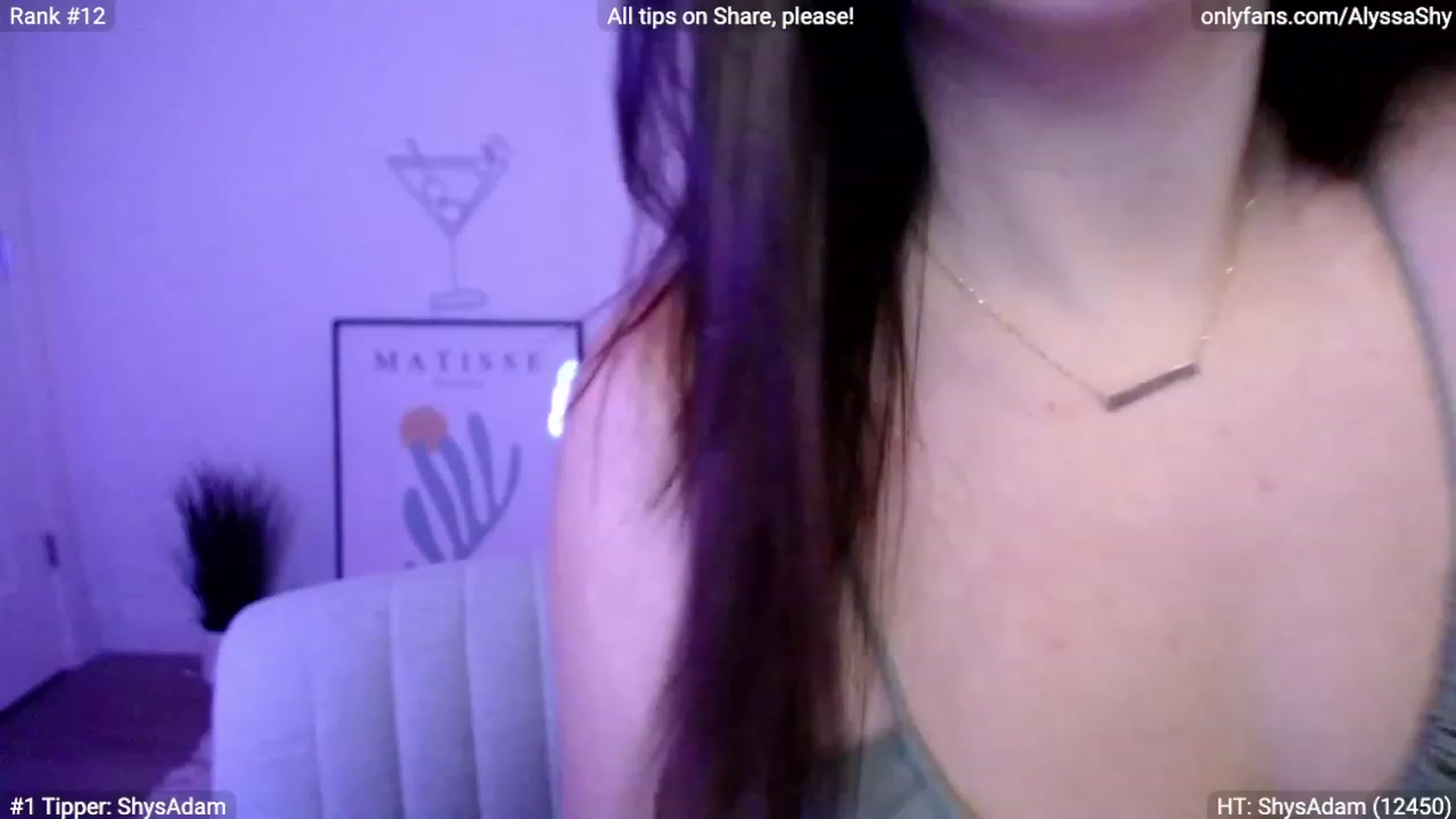 Gallery image thumbnail from AlyssaShy's myfreecams stream on, 02/13/2024, 22:59 image 17 of 20