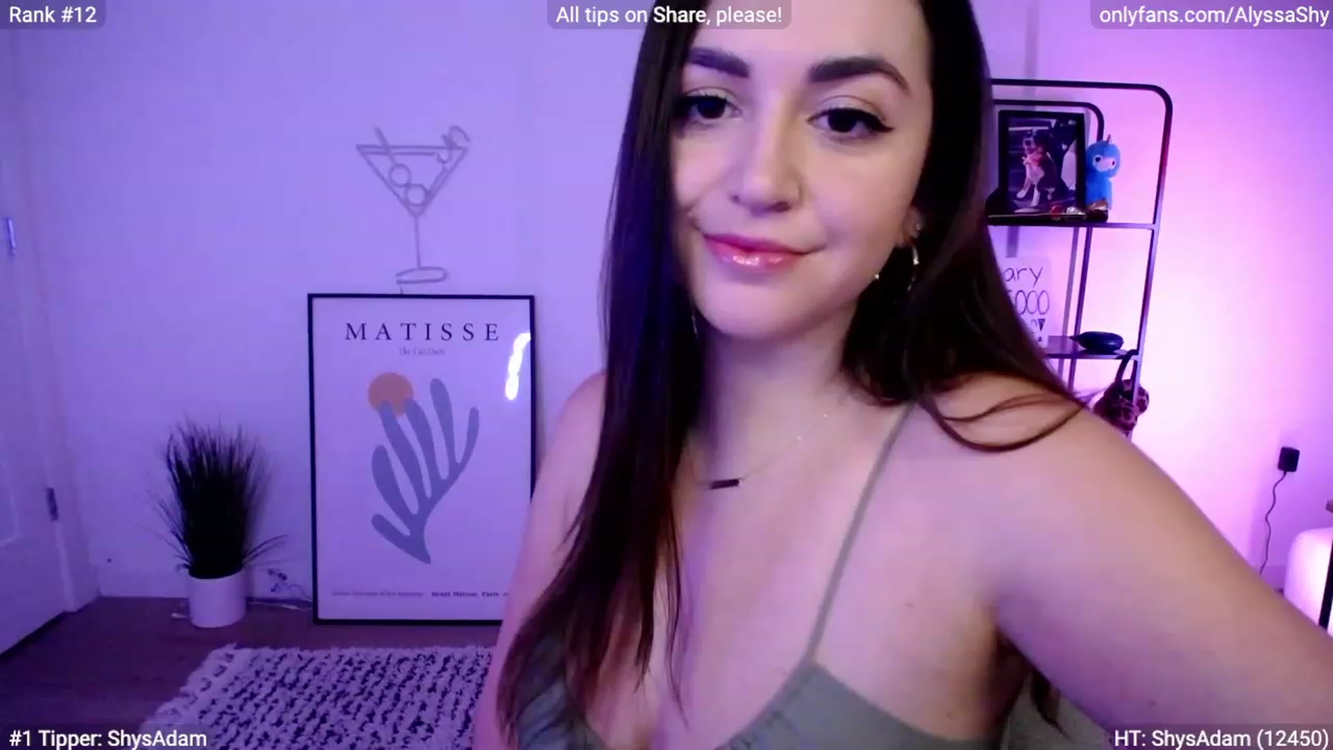Gallery image thumbnail from AlyssaShy's myfreecams stream on, 02/13/2024, 22:59 image 13 of 20