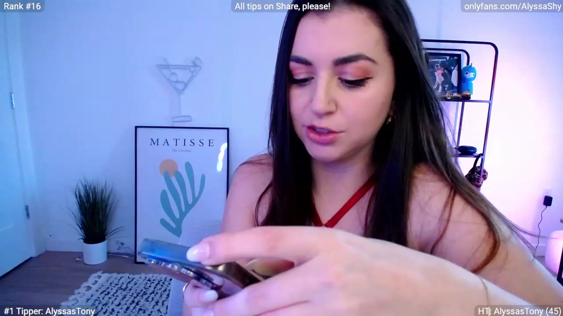 Gallery image thumbnail from AlyssaShy's myfreecams stream on, 02/14/2024, 20:32 image 19 of 20