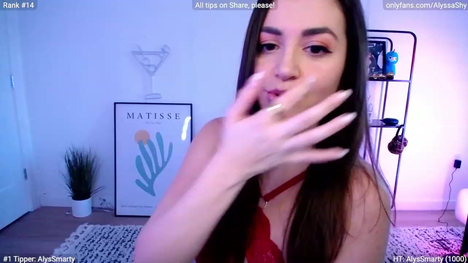 Gallery image thumbnail from AlyssaShy's myfreecams stream on, 02/14/2024, 22:32 image 3 of 20