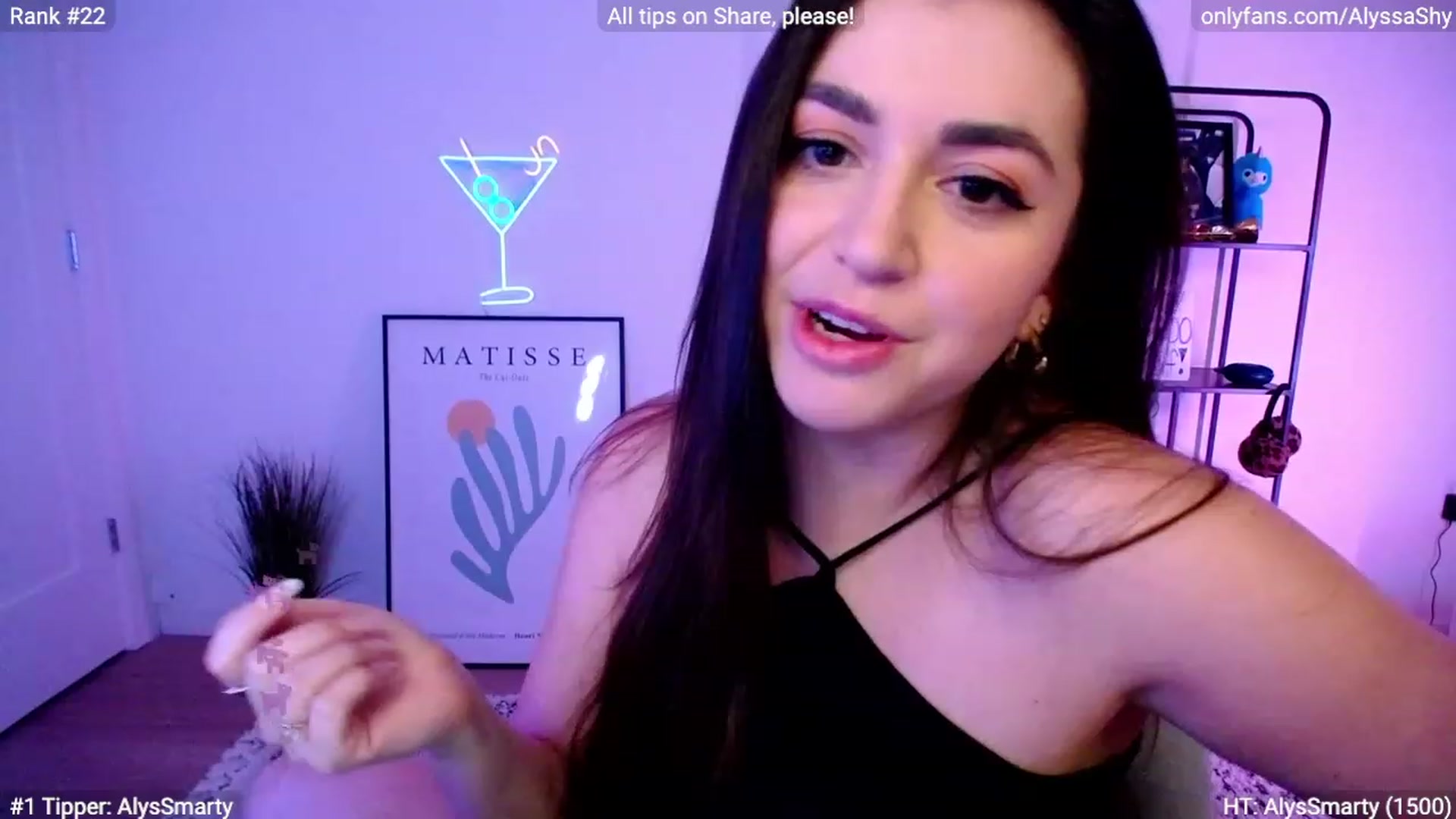 Gallery image thumbnail from AlyssaShy's myfreecams stream on, 02/17/2024, 01:35 image 7 of 20