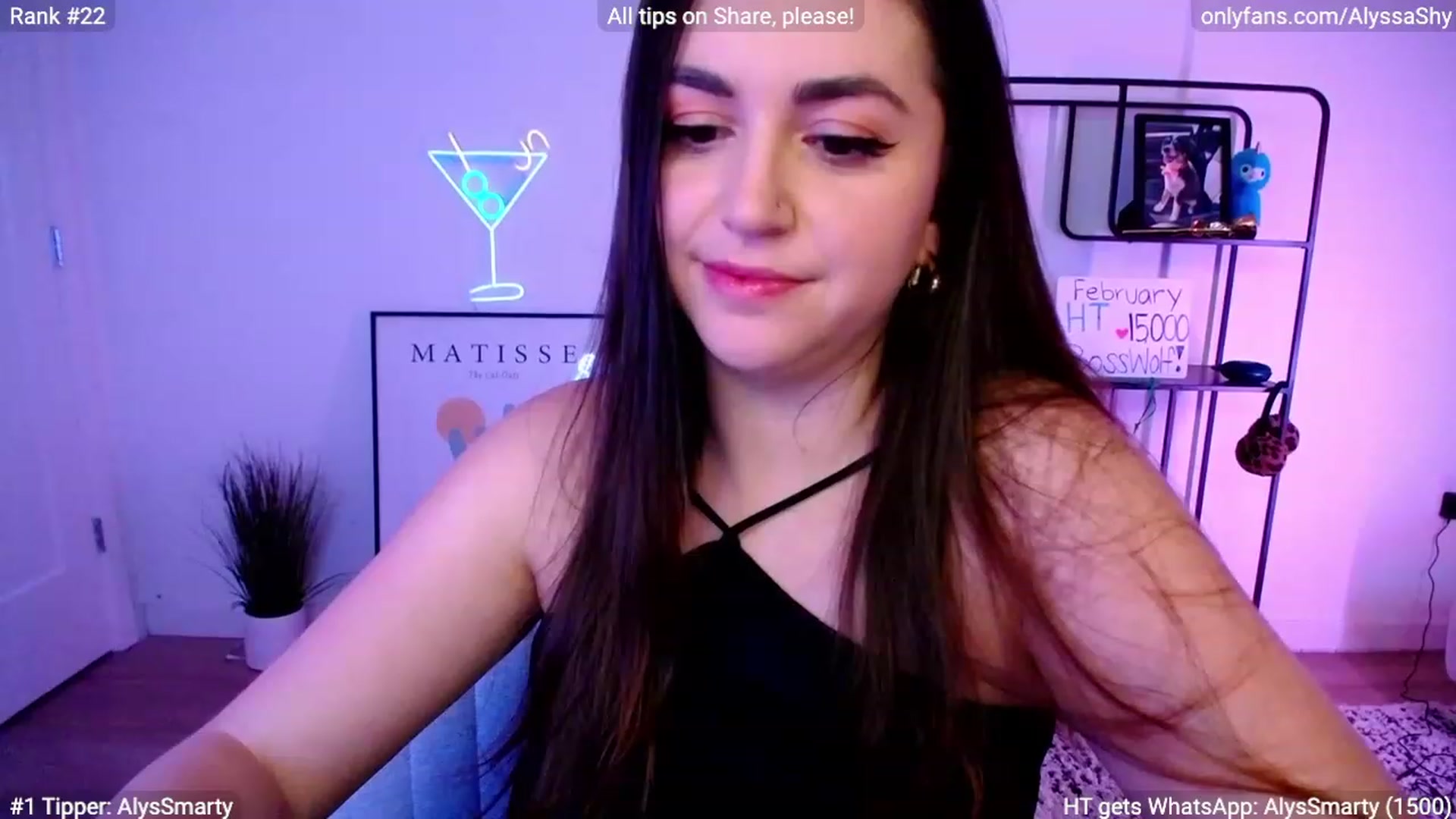 Gallery image thumbnail from AlyssaShy's myfreecams stream on, 02/17/2024, 01:35 image 20 of 20