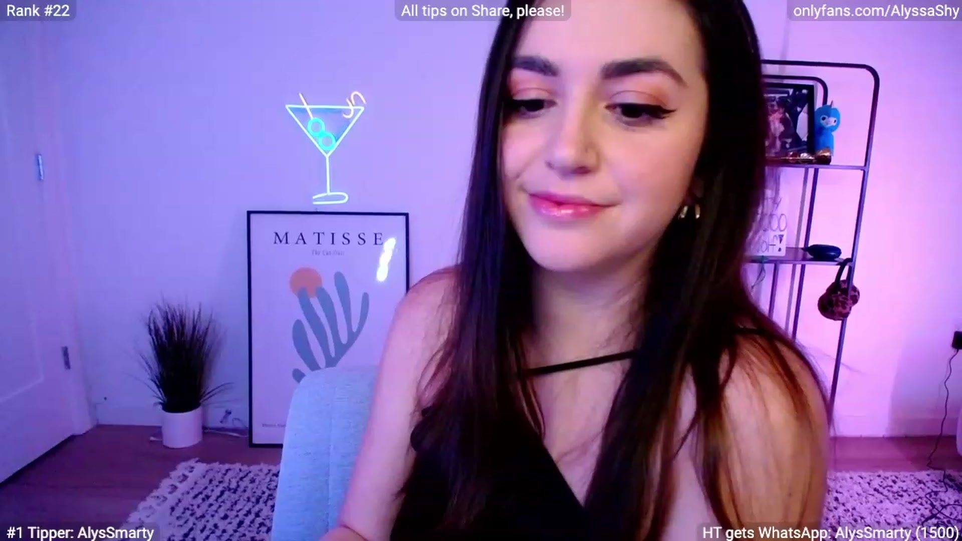Gallery image thumbnail from AlyssaShy's myfreecams stream on, 02/17/2024, 01:35 image 15 of 20