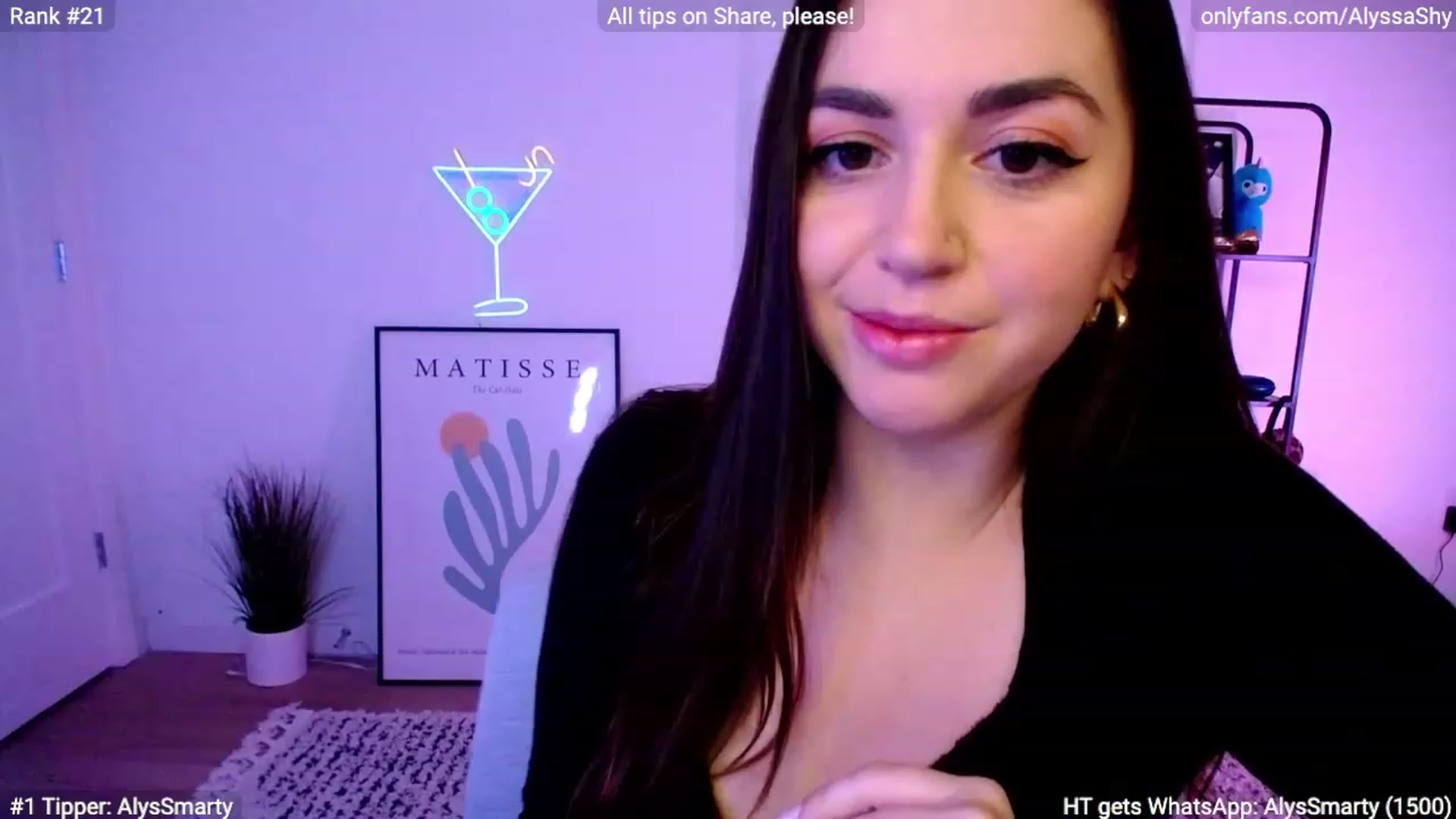 Gallery image thumbnail from AlyssaShy's myfreecams stream on, 02/17/2024, 03:44 image 4 of 20