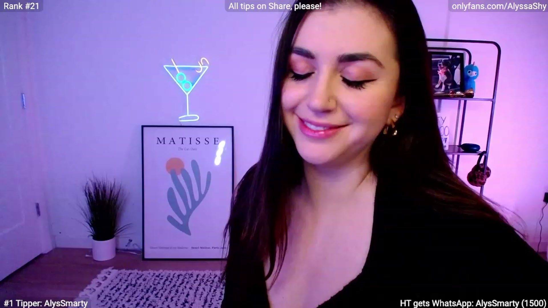 Gallery image thumbnail from AlyssaShy's myfreecams stream on, 02/17/2024, 03:44 image 1 of 20
