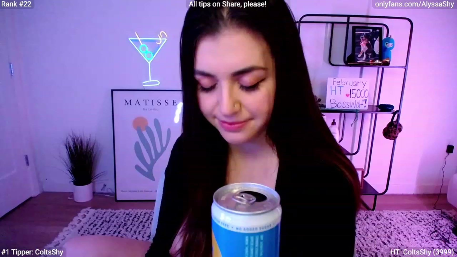 Gallery image thumbnail from AlyssaShy's myfreecams stream on, 02/17/2024, 06:32 image 20 of 20