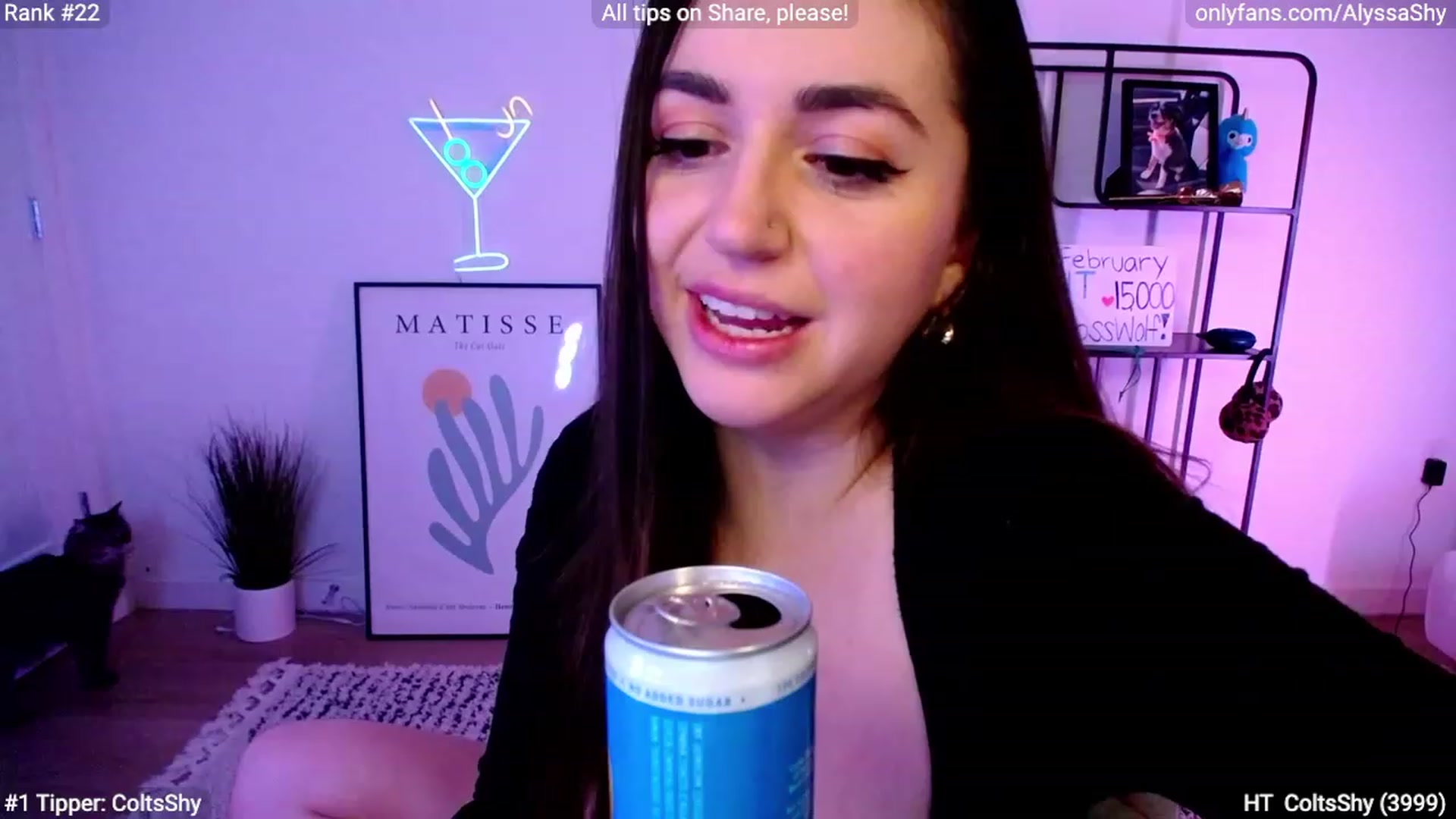 Gallery image thumbnail from AlyssaShy's myfreecams stream on, 02/17/2024, 06:32 image 14 of 20