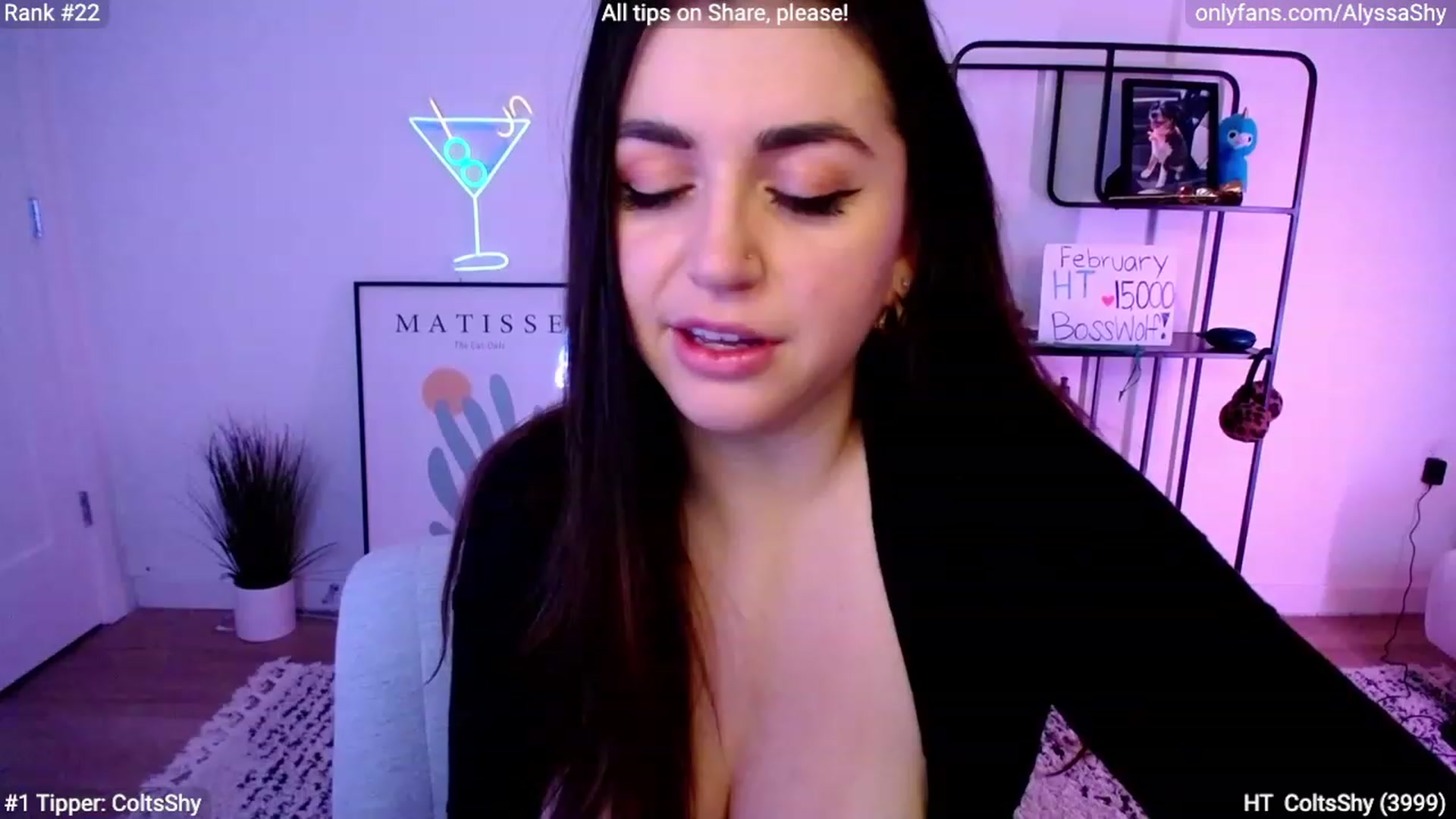 Gallery image thumbnail from AlyssaShy's myfreecams stream on, 02/17/2024, 06:32 image 5 of 20