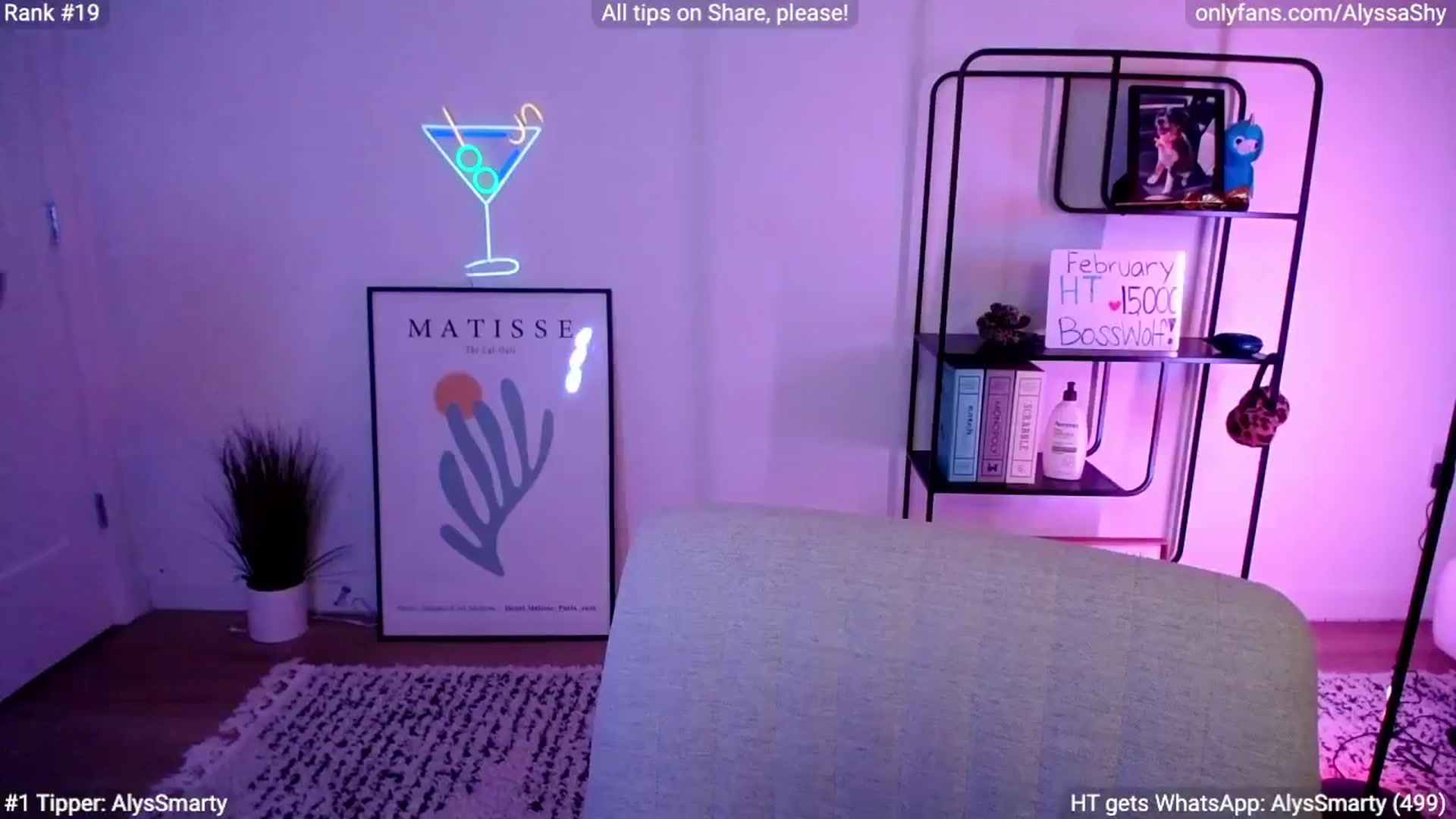 Gallery image thumbnail from AlyssaShy's myfreecams stream on, 02/19/2024, 02:51 image 20 of 20