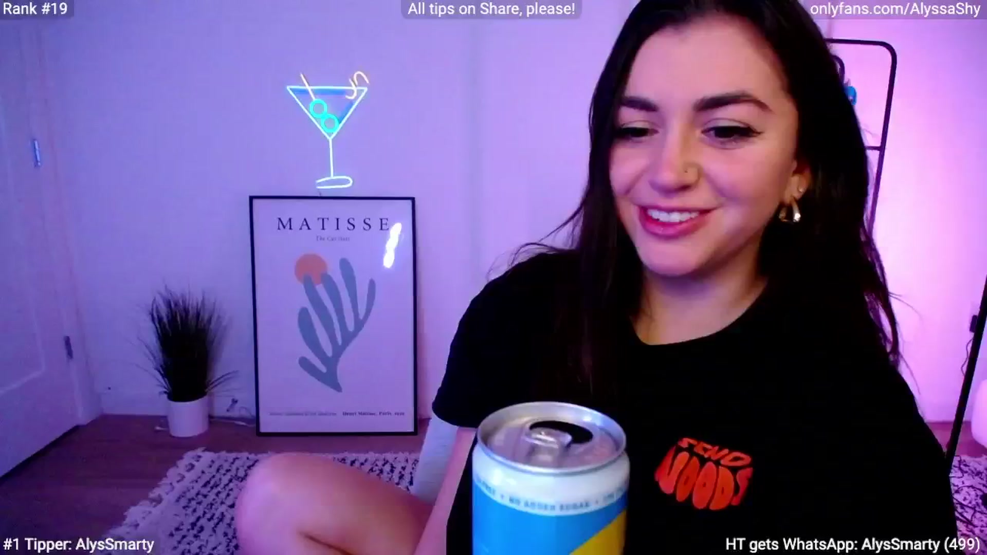 Gallery image thumbnail from AlyssaShy's myfreecams stream on, 02/19/2024, 02:51 image 11 of 20