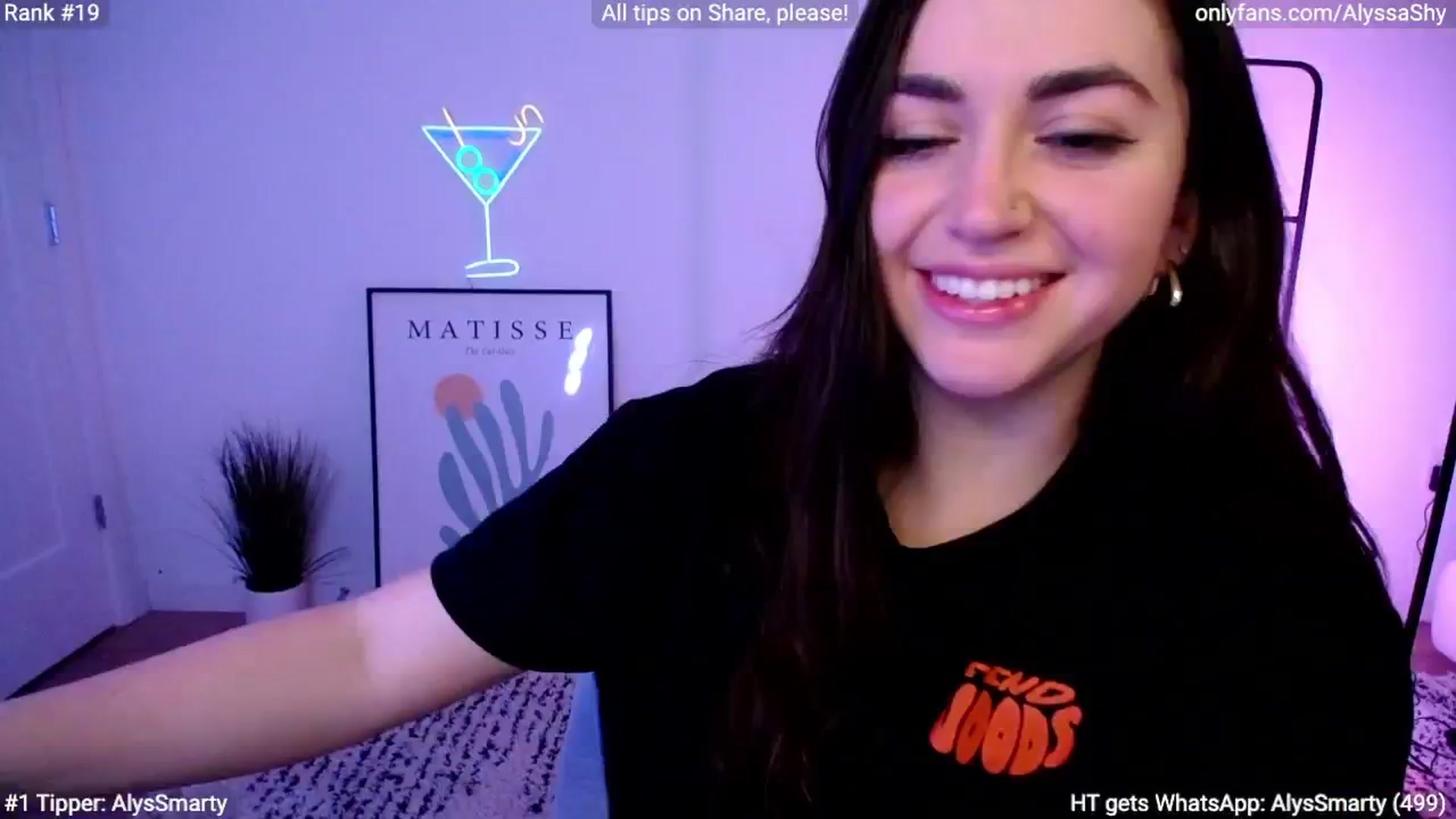 Gallery image thumbnail from AlyssaShy's myfreecams stream on, 02/19/2024, 02:51 image 17 of 20