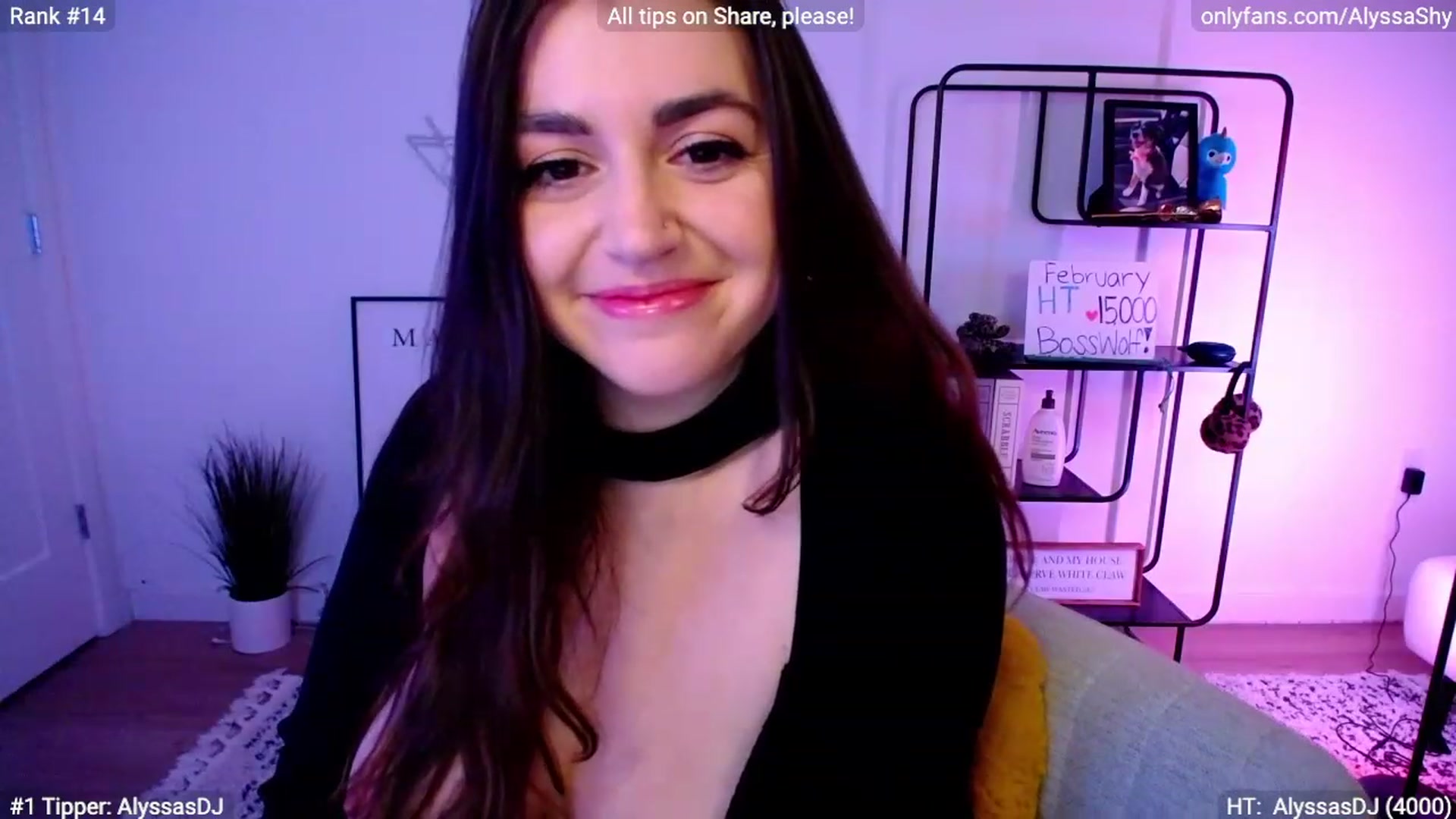 Gallery image thumbnail from AlyssaShy's myfreecams stream on, 02/24/2024, 03:03 image 8 of 20