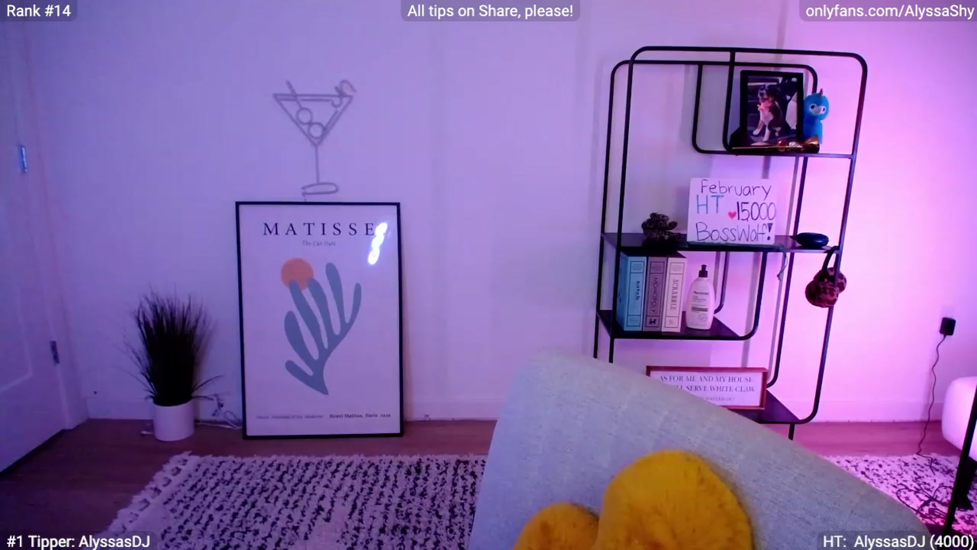 Gallery image thumbnail from AlyssaShy's myfreecams stream on, 02/24/2024, 03:03 image 2 of 20