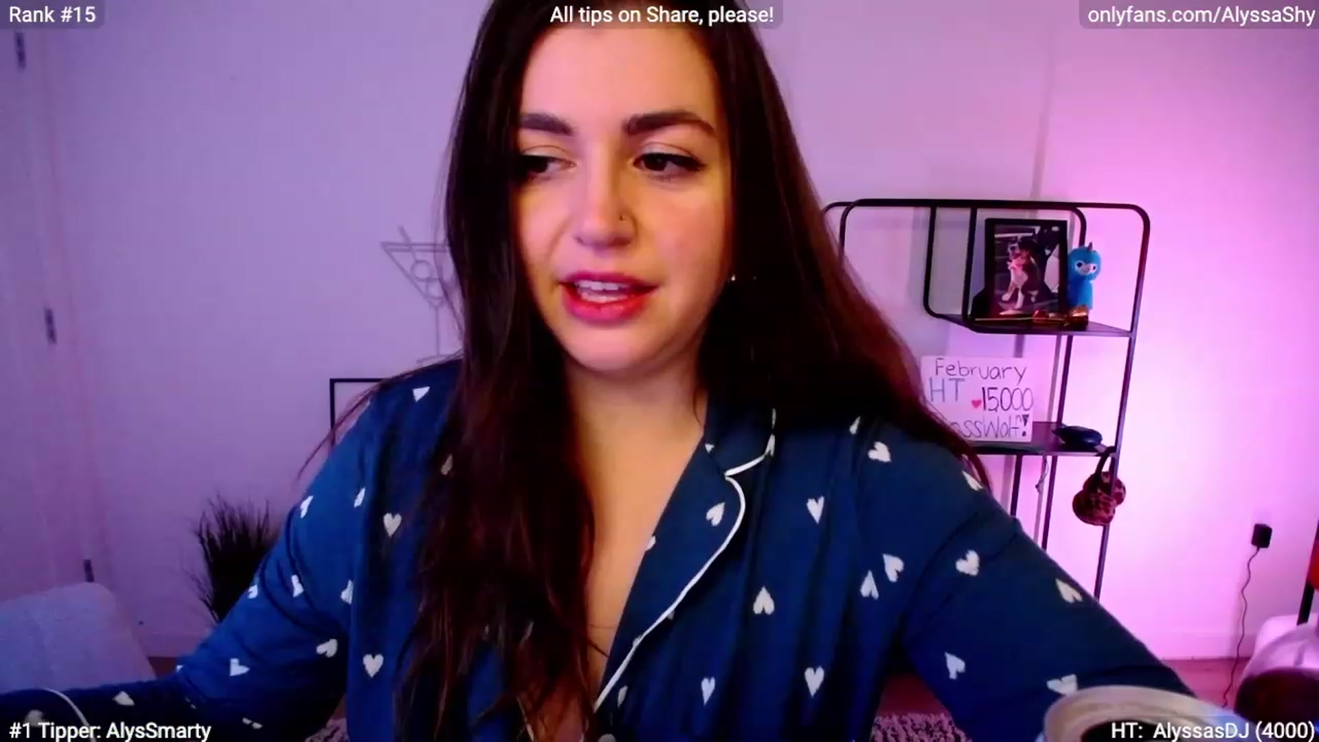 Gallery image thumbnail from AlyssaShy's myfreecams stream on, 02/24/2024, 07:41 image 13 of 20