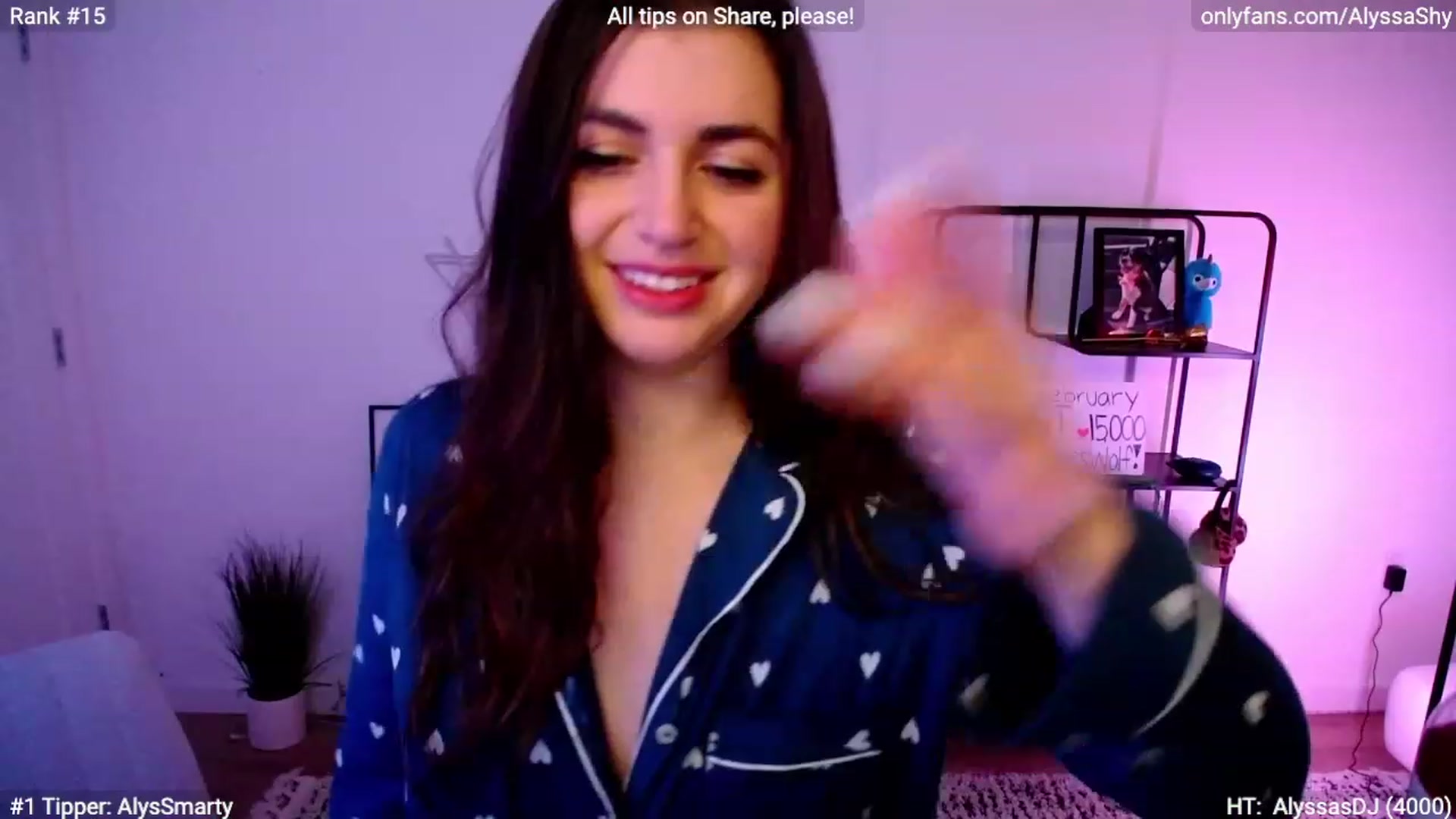 Gallery image thumbnail from AlyssaShy's myfreecams stream on, 02/24/2024, 07:41 image 10 of 20