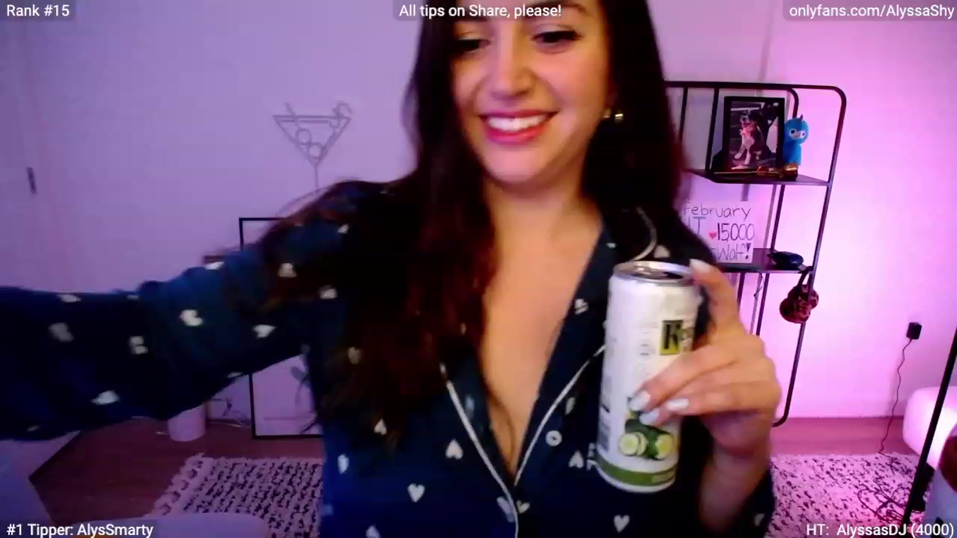 Gallery image thumbnail from AlyssaShy's myfreecams stream on, 02/24/2024, 07:41 image 7 of 20