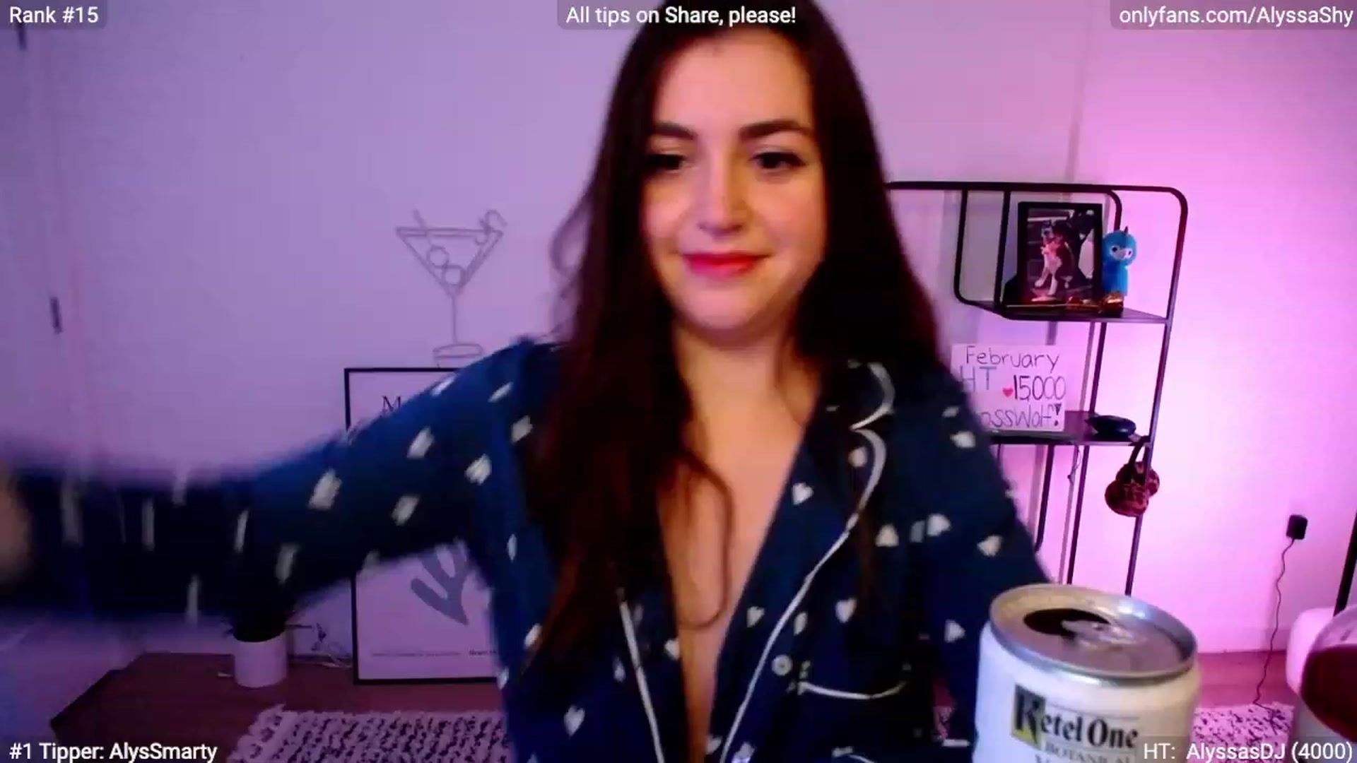 Gallery image thumbnail from AlyssaShy's myfreecams stream on, 02/24/2024, 07:41 image 6 of 20
