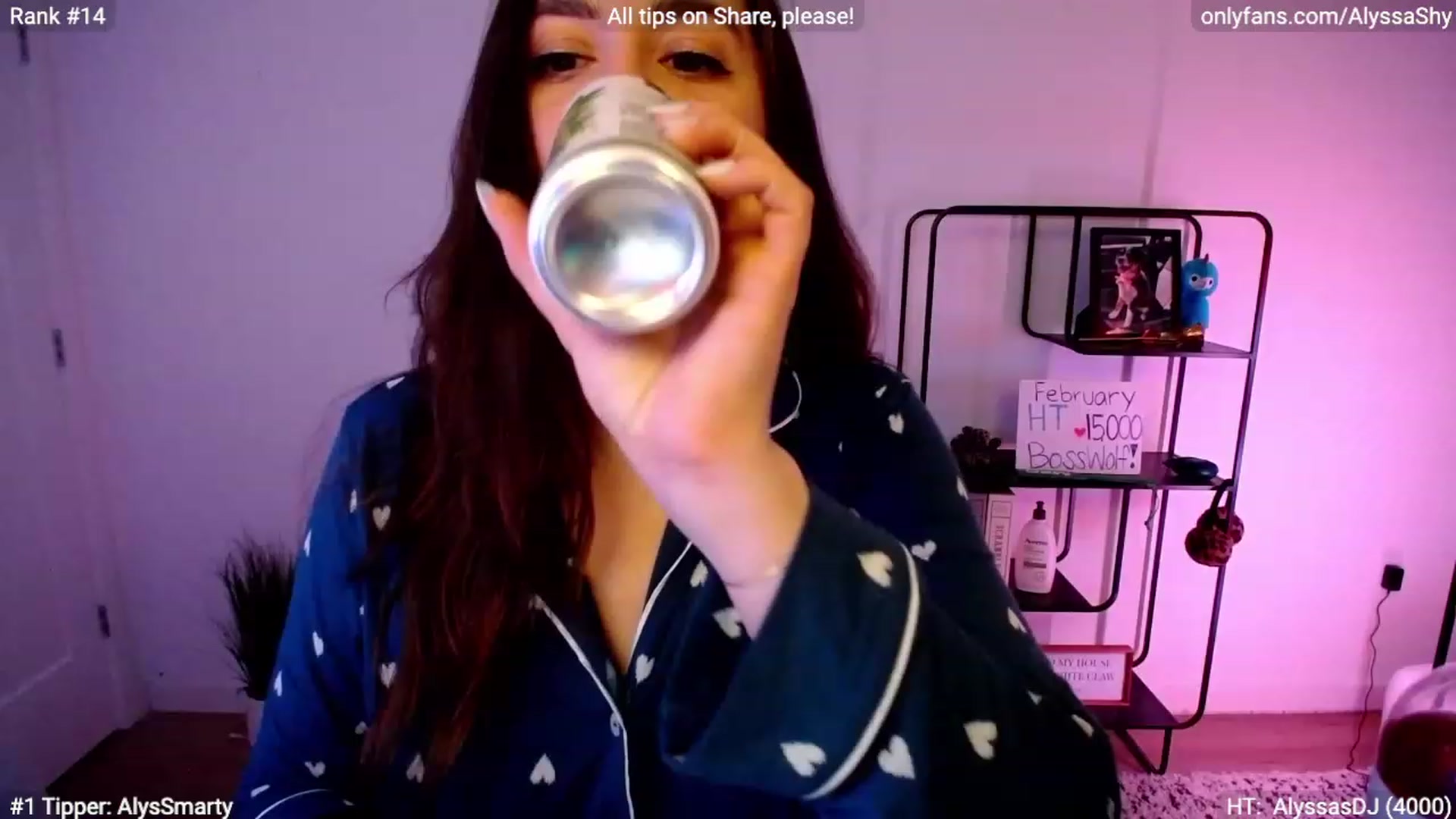 Gallery image thumbnail from AlyssaShy's myfreecams stream on, 02/24/2024, 07:41 image 2 of 20
