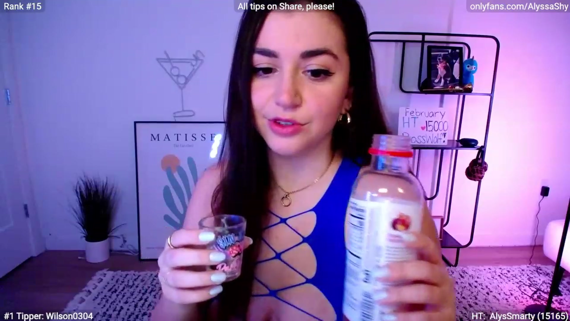 Gallery image thumbnail from AlyssaShy's myfreecams stream on, 02/27/2024, 04:40 image 6 of 20