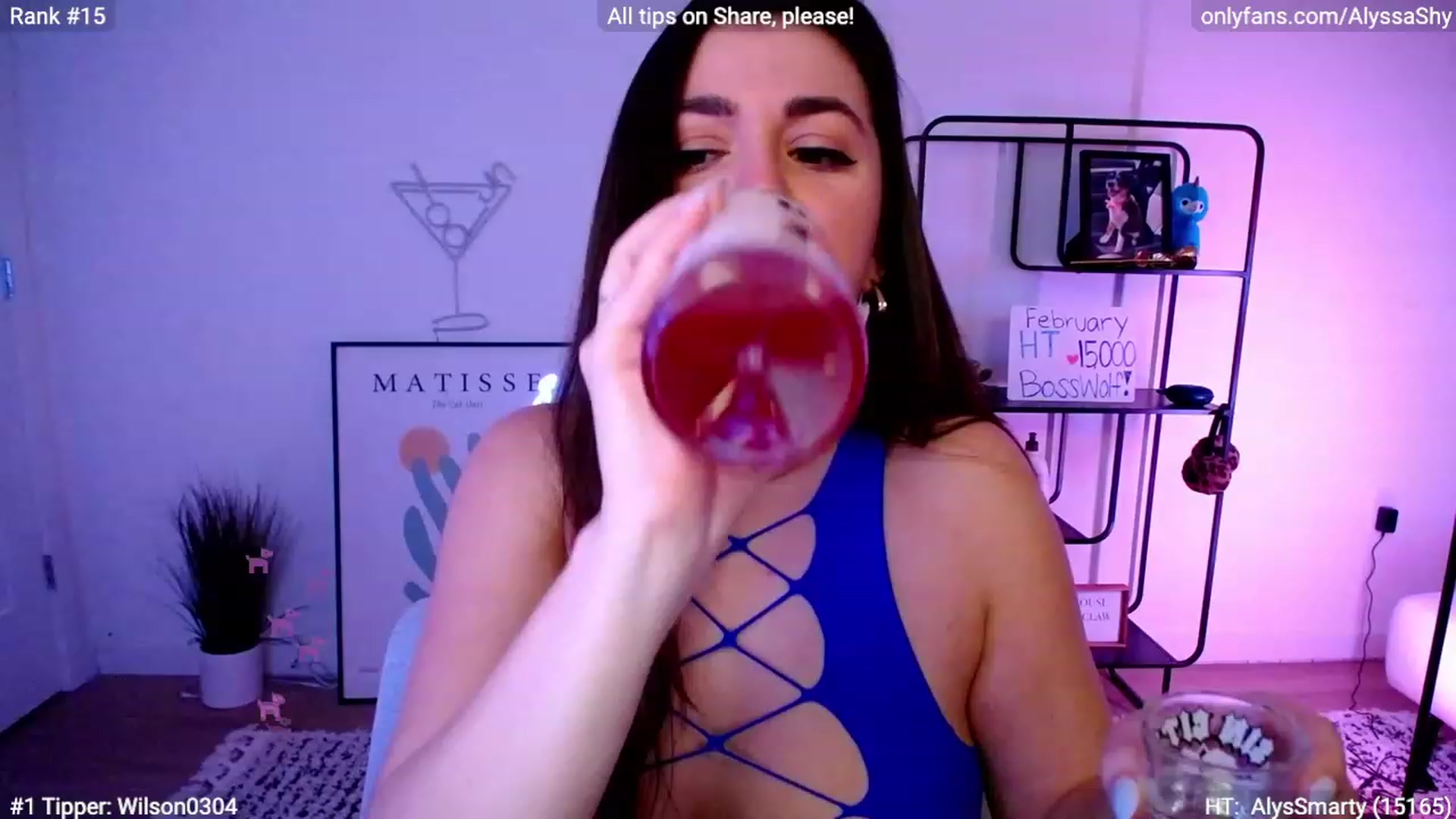 Gallery image thumbnail from AlyssaShy's myfreecams stream on, 02/27/2024, 04:40 image 2 of 20