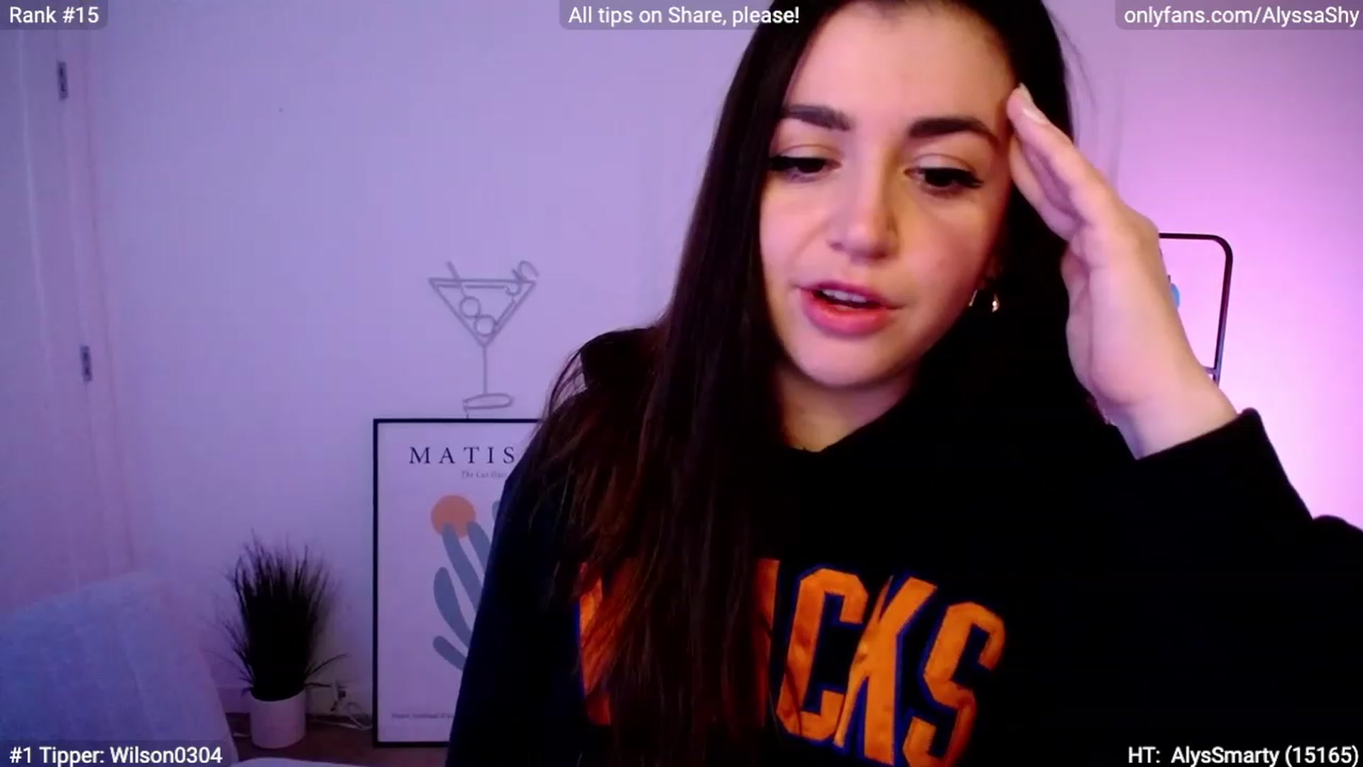 Gallery image thumbnail from AlyssaShy's myfreecams stream on, 02/27/2024, 06:54 image 2 of 20
