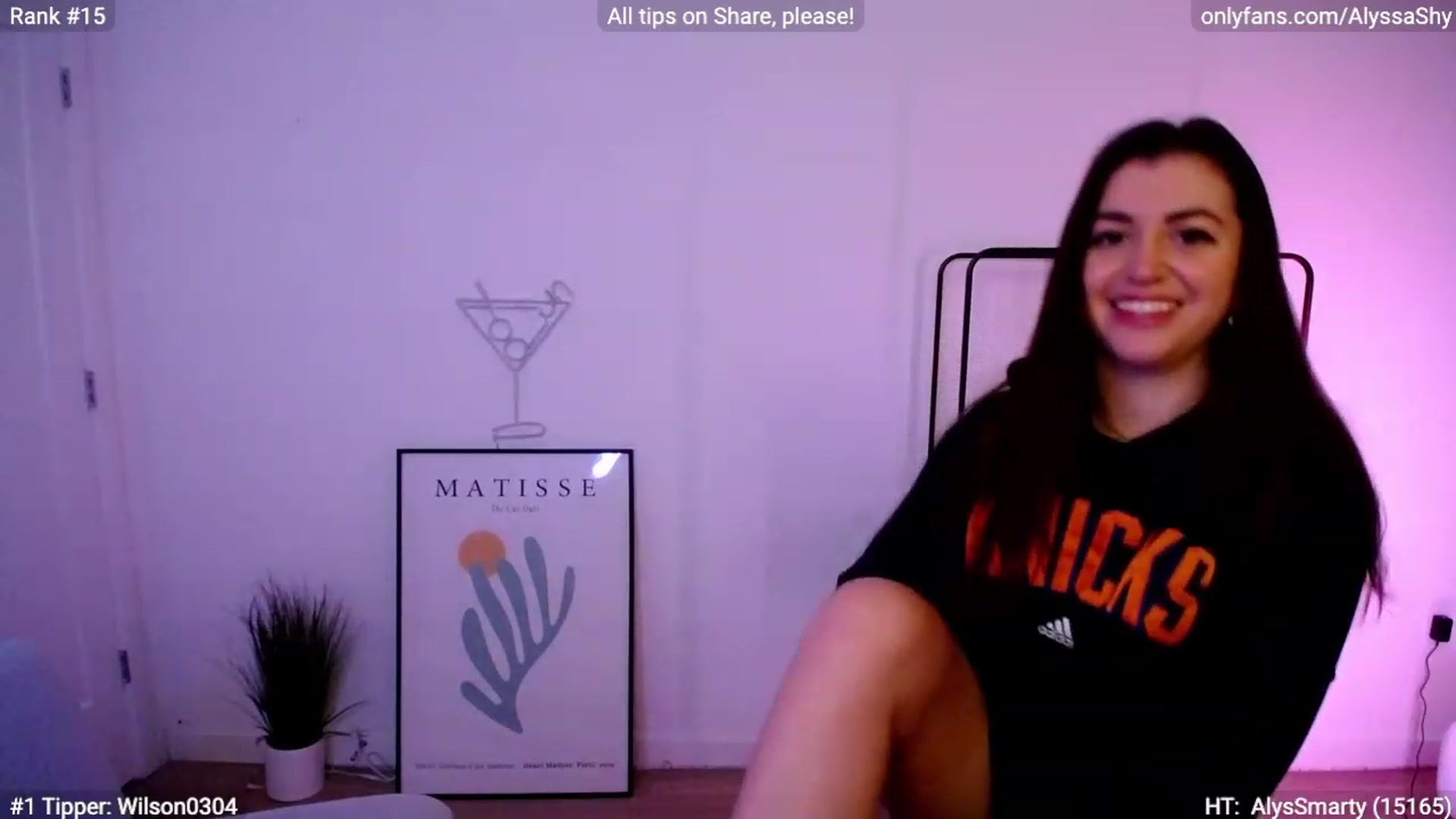 Gallery image thumbnail from AlyssaShy's myfreecams stream on, 02/27/2024, 06:54 image 6 of 20