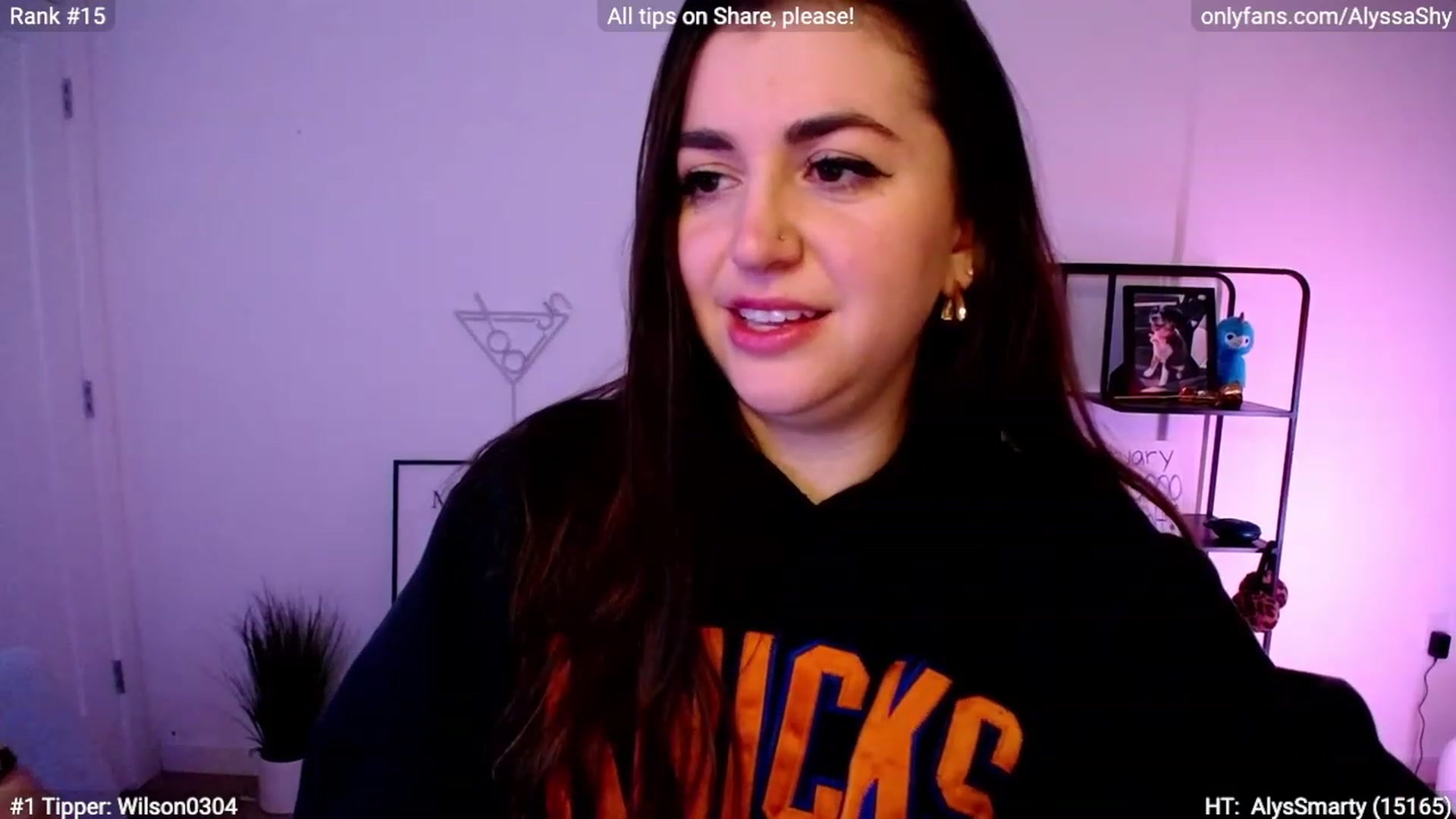 Gallery image thumbnail from AlyssaShy's myfreecams stream on, 02/27/2024, 06:54 image 16 of 20
