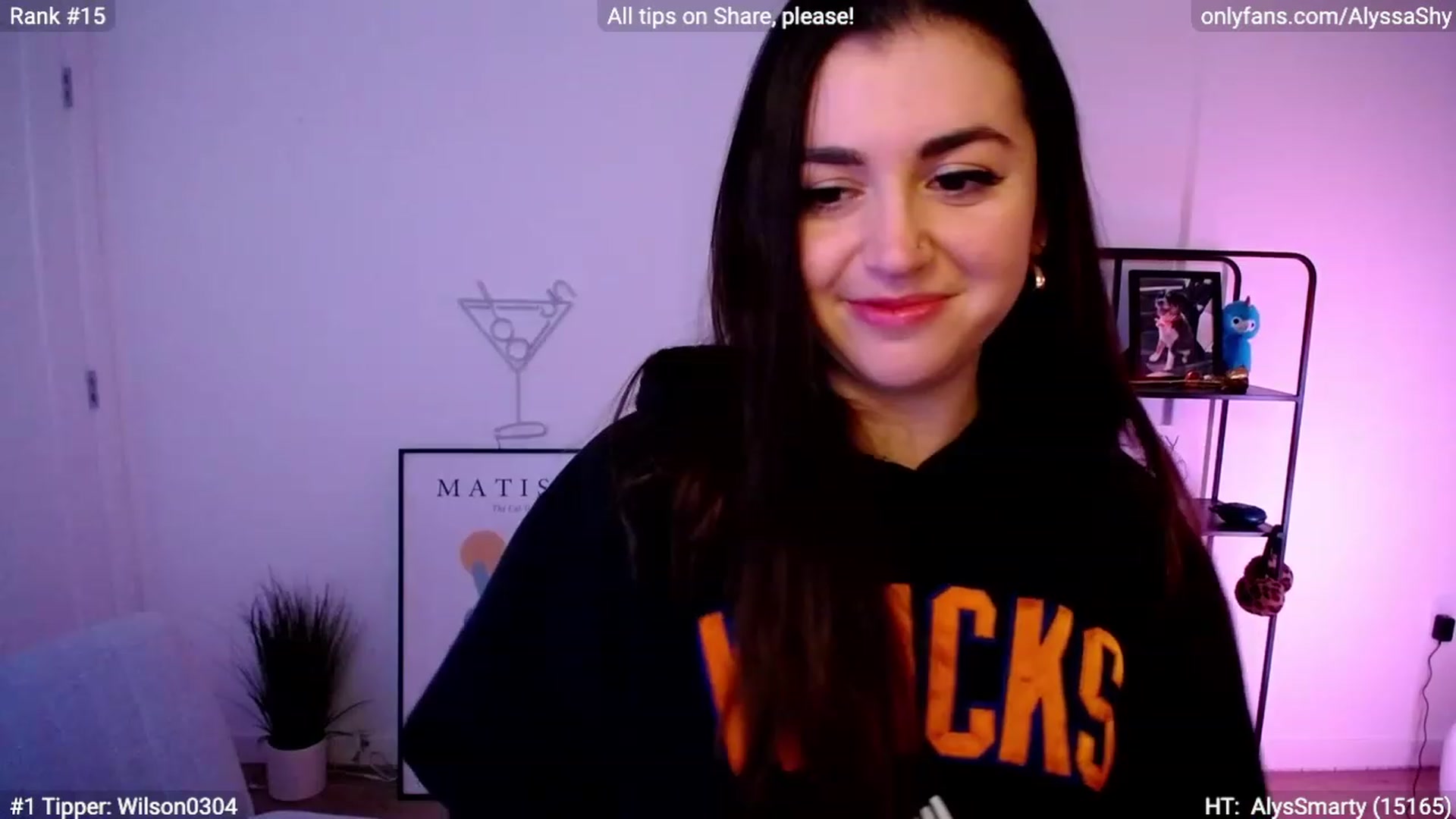 Gallery image thumbnail from AlyssaShy's myfreecams stream on, 02/27/2024, 06:54 image 3 of 20