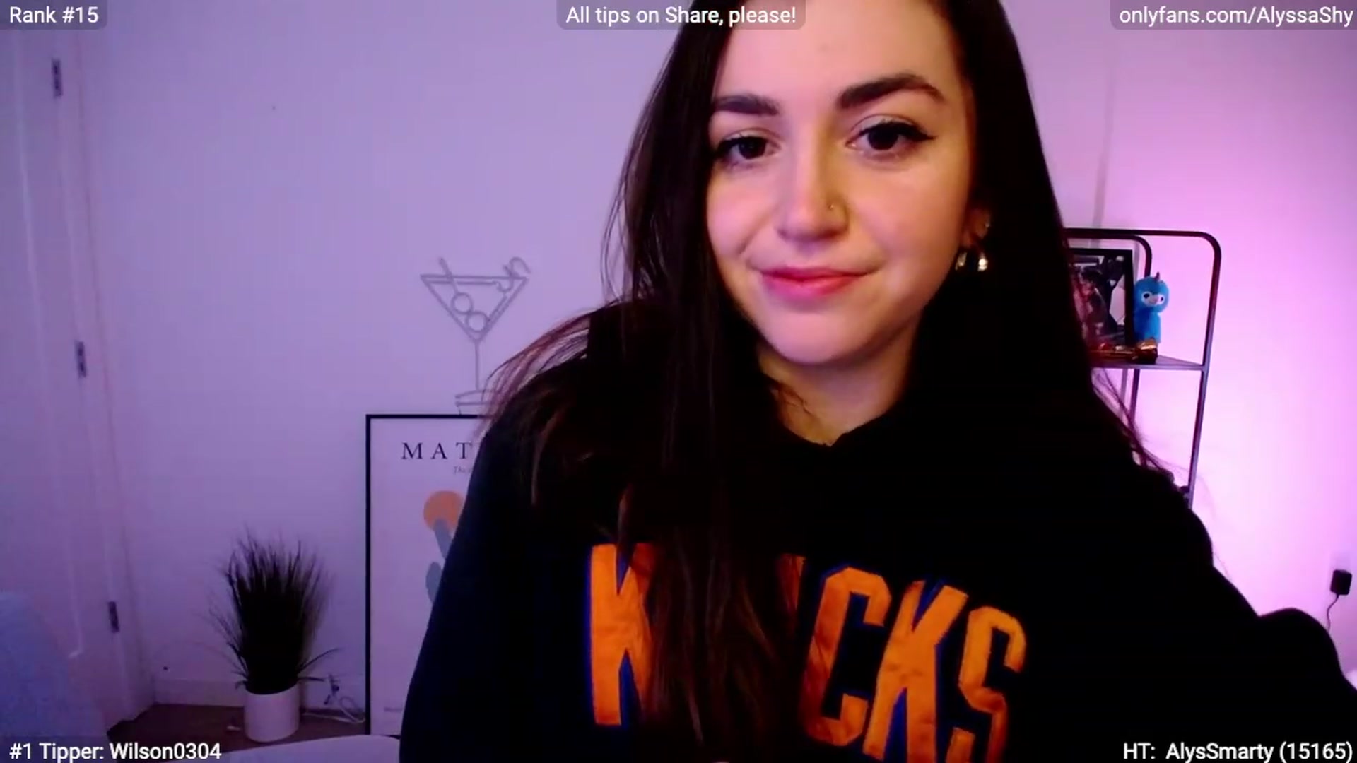 Gallery image thumbnail from AlyssaShy's myfreecams stream on, 02/27/2024, 06:54 image 4 of 20