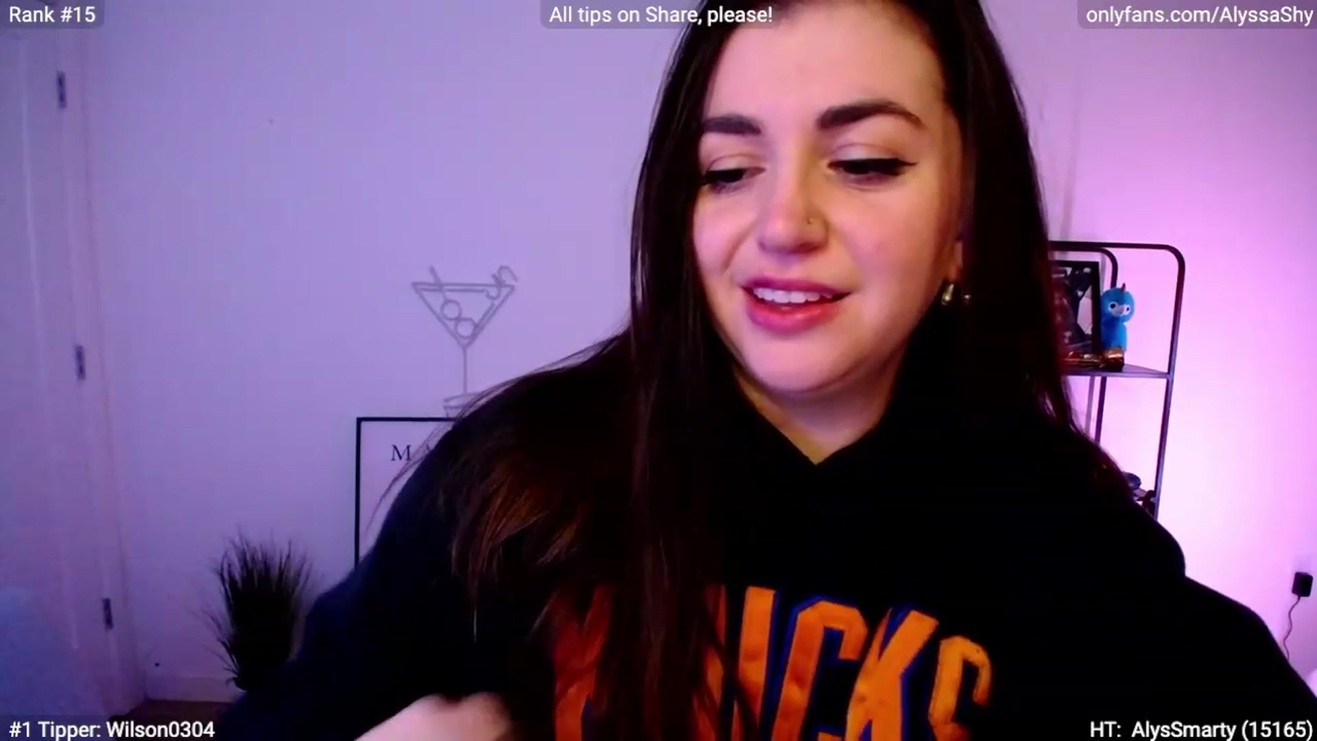 Gallery image thumbnail from AlyssaShy's myfreecams stream on, 02/27/2024, 06:54 image 15 of 20