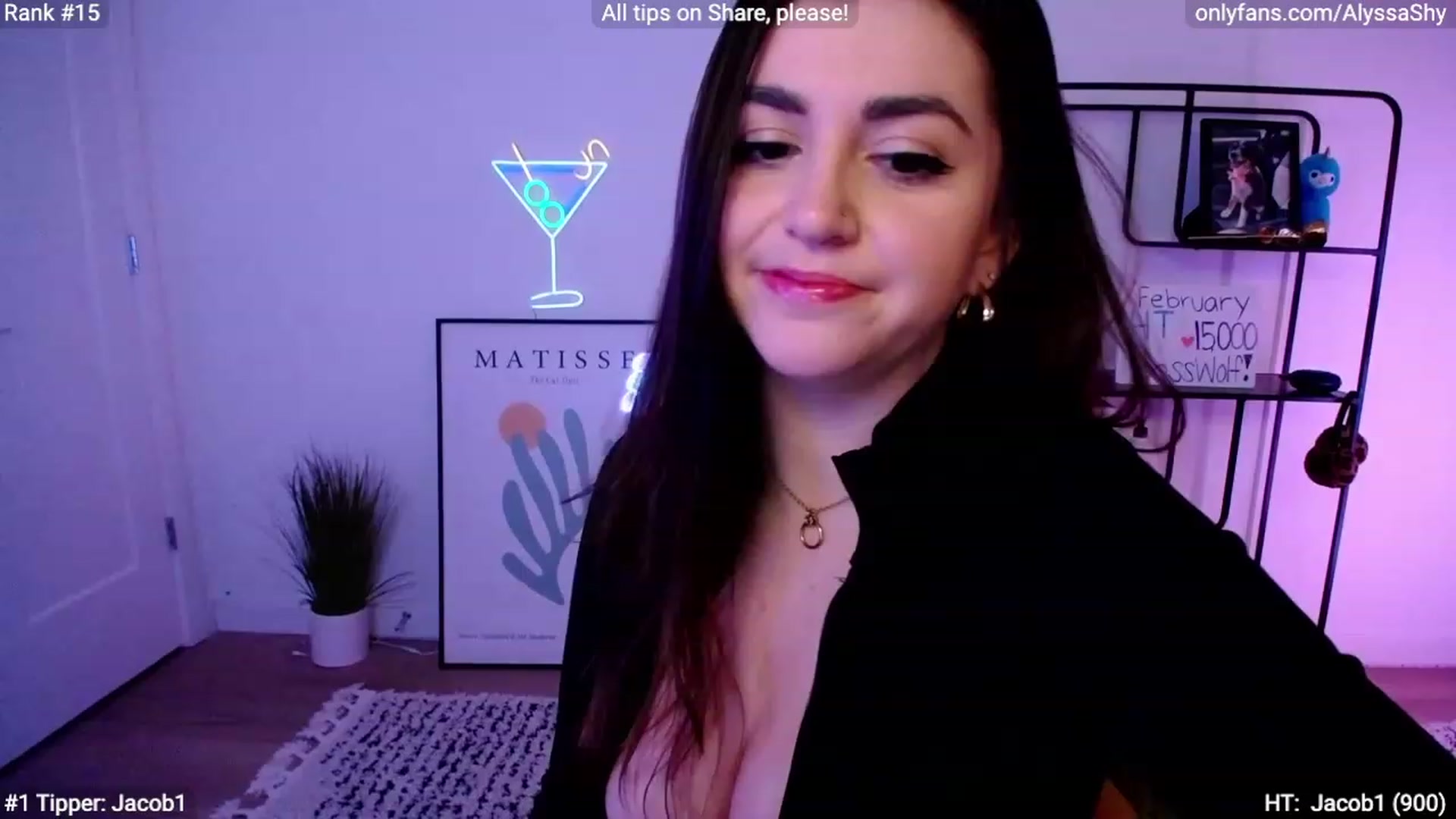 Gallery image thumbnail from AlyssaShy's myfreecams stream on, 02/28/2024, 24:01 image 15 of 20