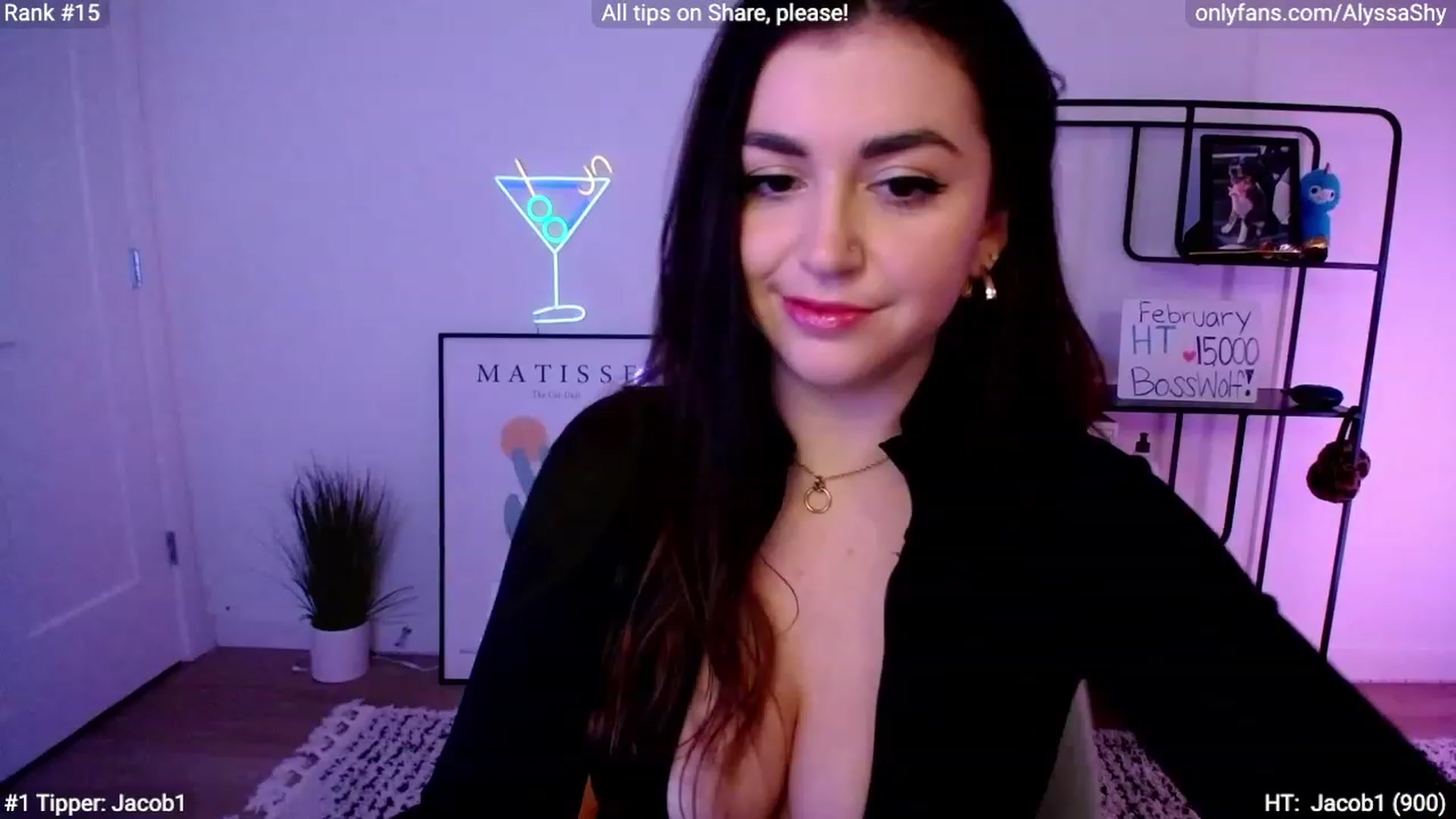 Gallery image thumbnail from AlyssaShy's myfreecams stream on, 02/28/2024, 24:46 image 3 of 20