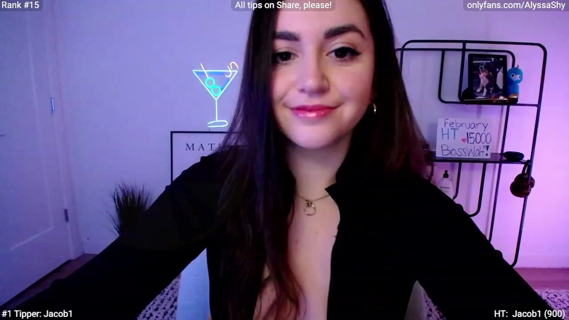 Gallery image thumbnail from AlyssaShy's myfreecams stream on, 02/28/2024, 24:46 image 5 of 20