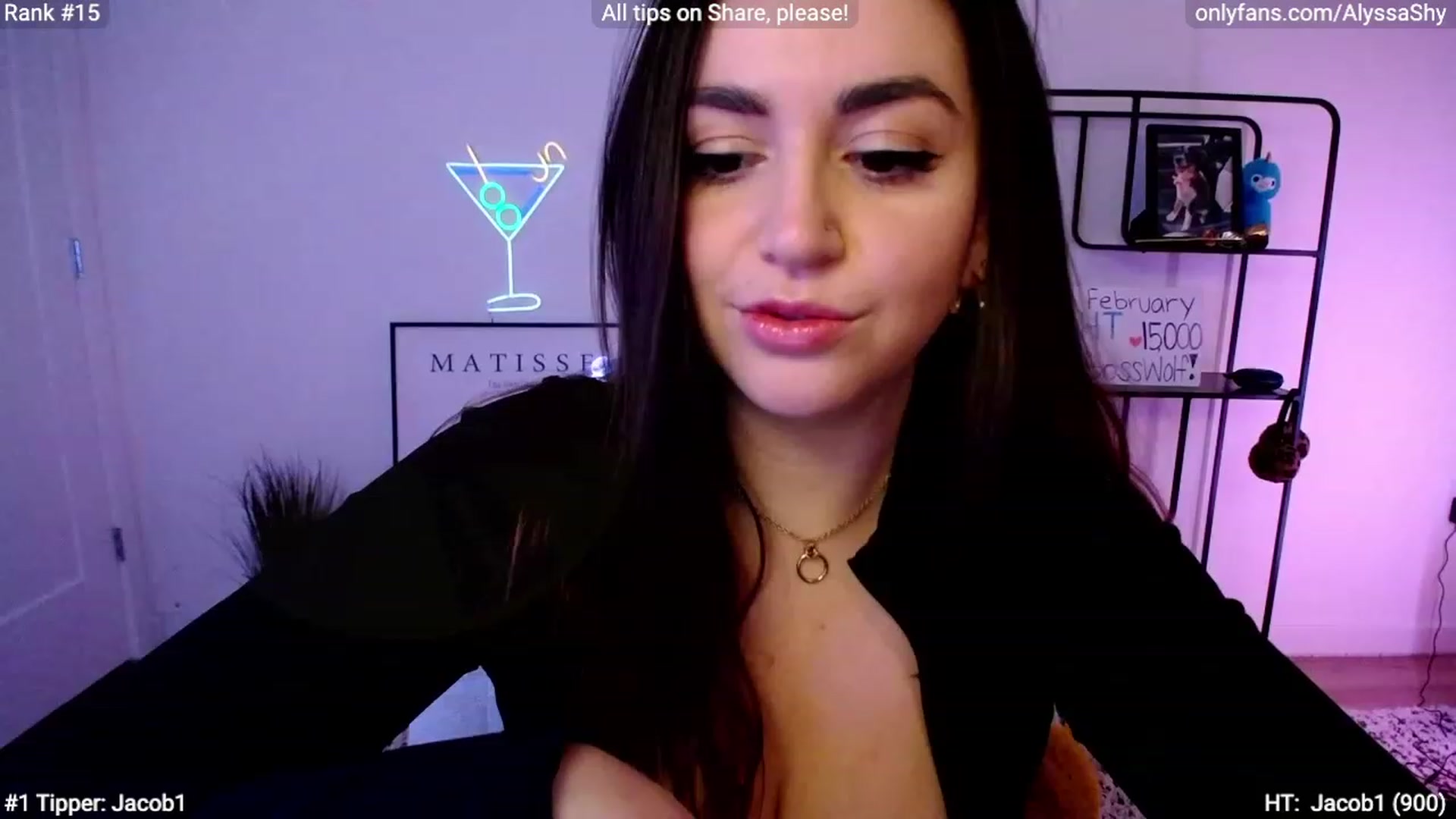 Gallery image thumbnail from AlyssaShy's myfreecams stream on, 02/28/2024, 24:46 image 19 of 20