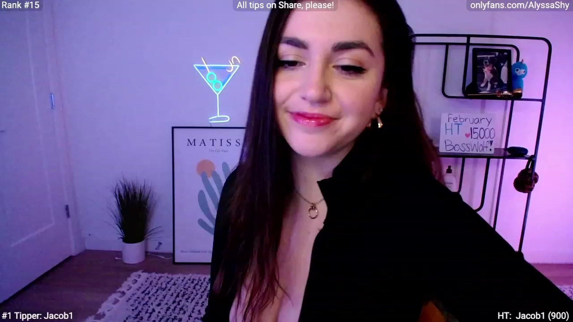Gallery image thumbnail from AlyssaShy's myfreecams stream on, 02/28/2024, 24:46 image 7 of 20