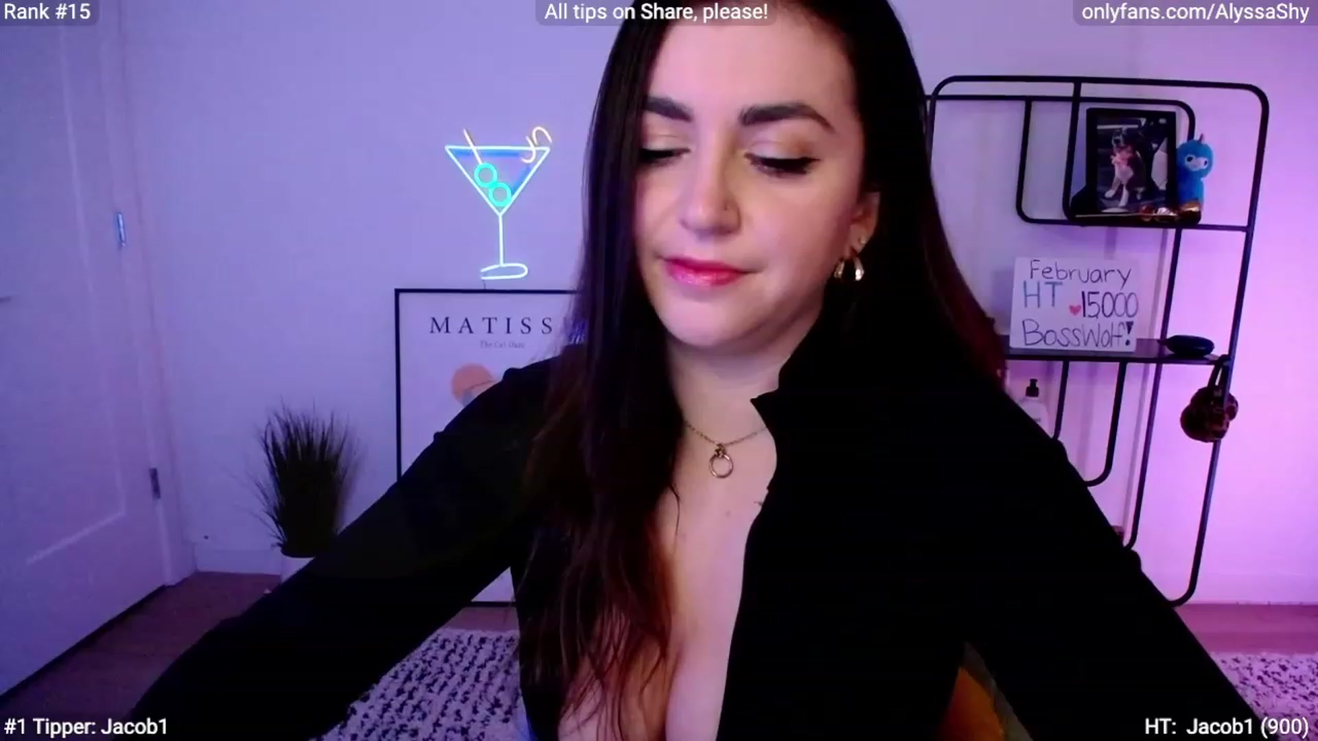 Gallery image thumbnail from AlyssaShy's myfreecams stream on, 02/28/2024, 24:46 image 6 of 20